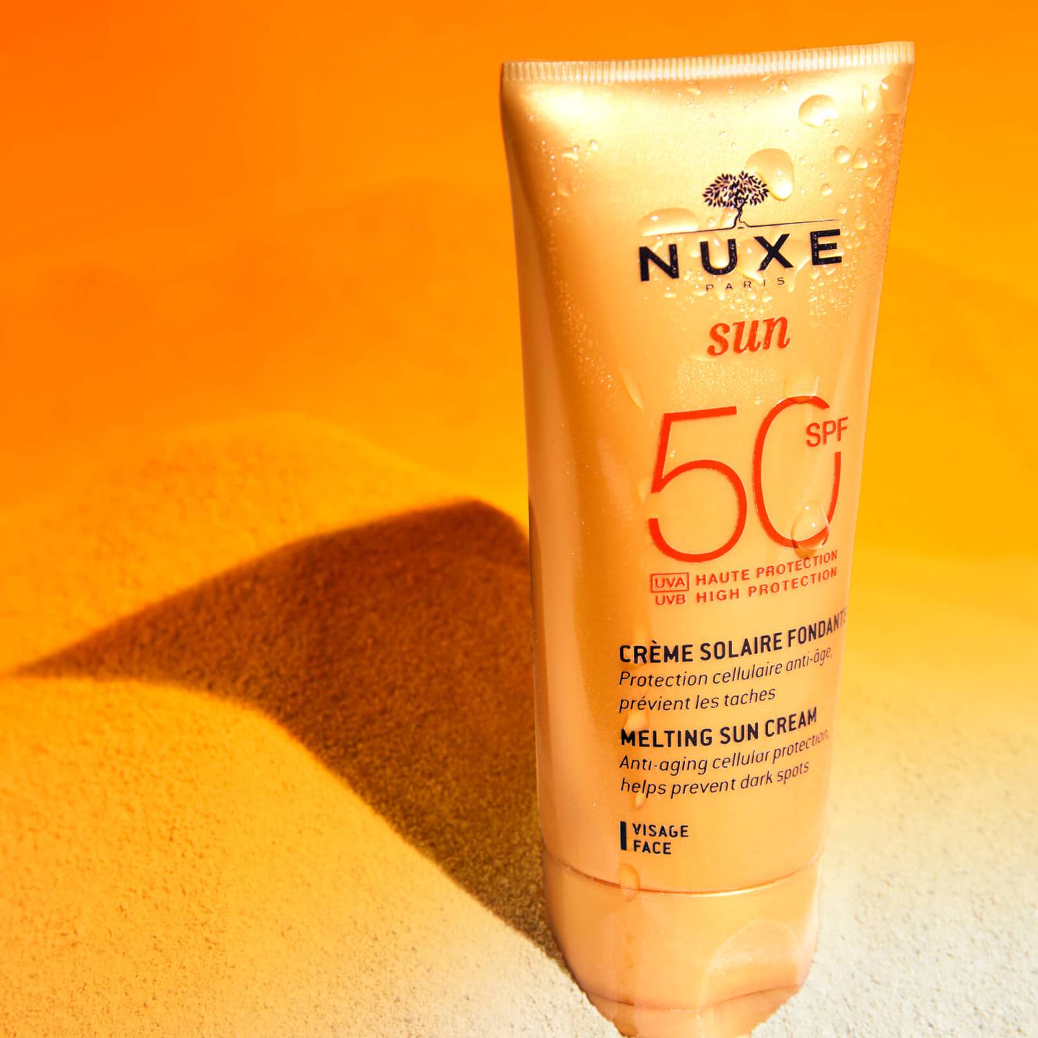 NUXE Sun High Protection Fondant Cream for Face SPF 50 (50ml)