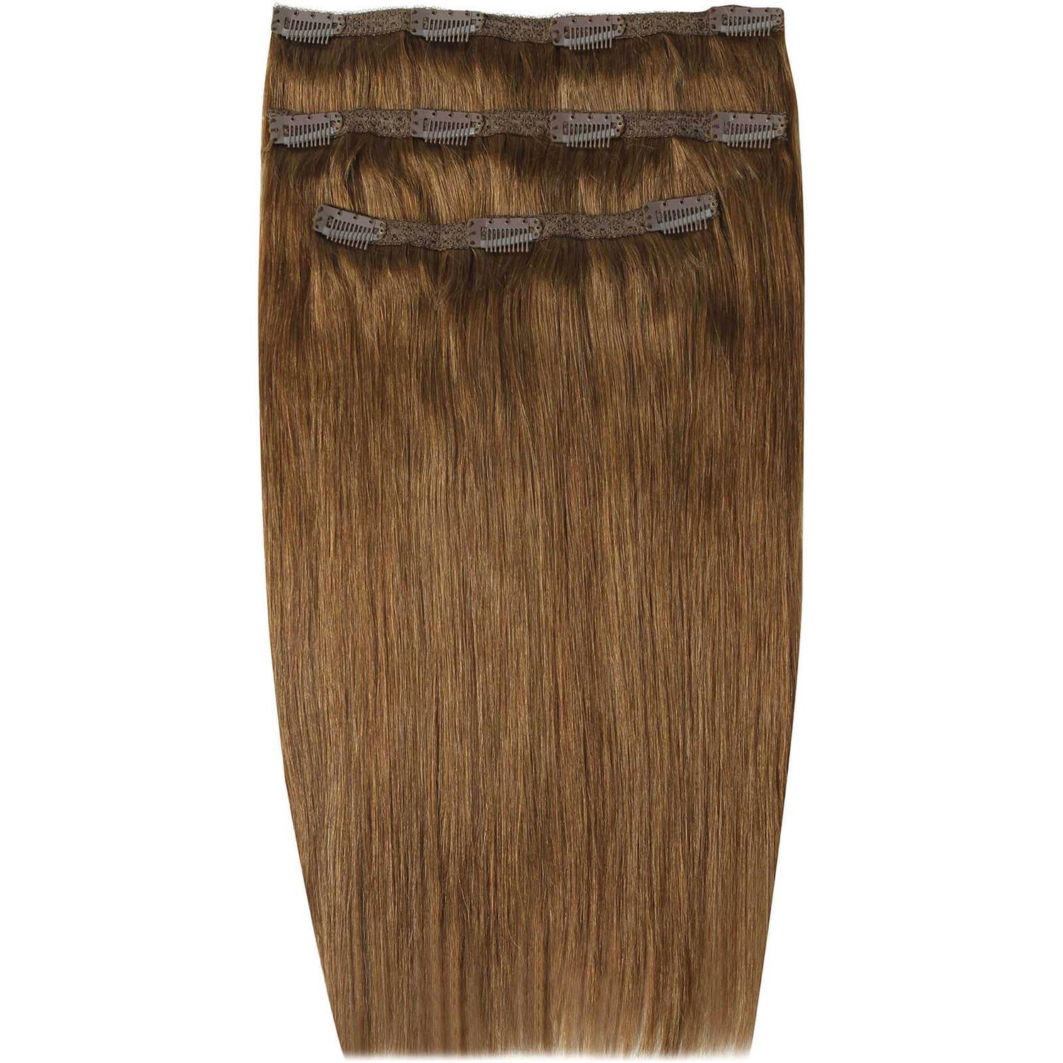 Beauty Works Deluxe Clip-In Hair Extensions 18 Inch - Caramel 6