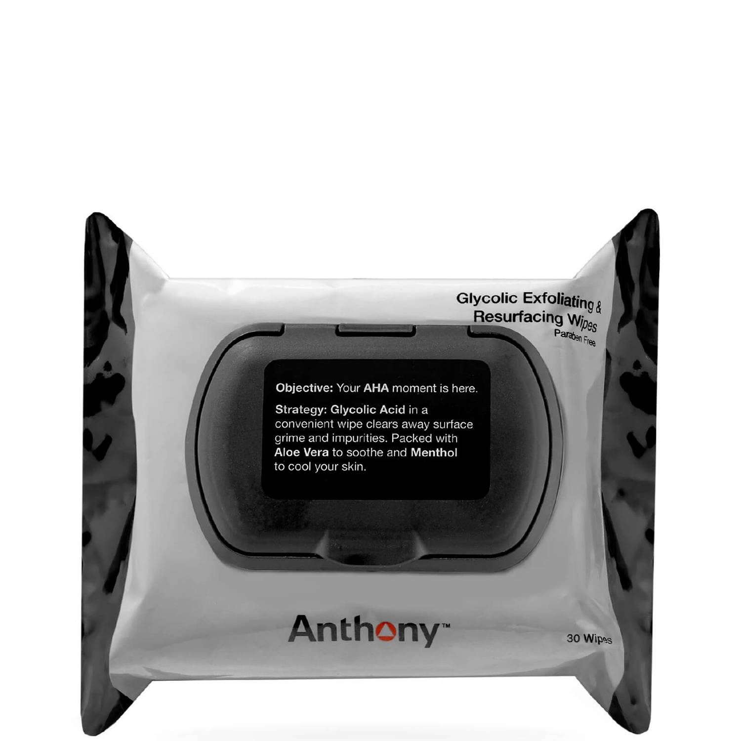 Anthonyglycolic Exfoliating and Resurfacing Wipes (30 Wipes)