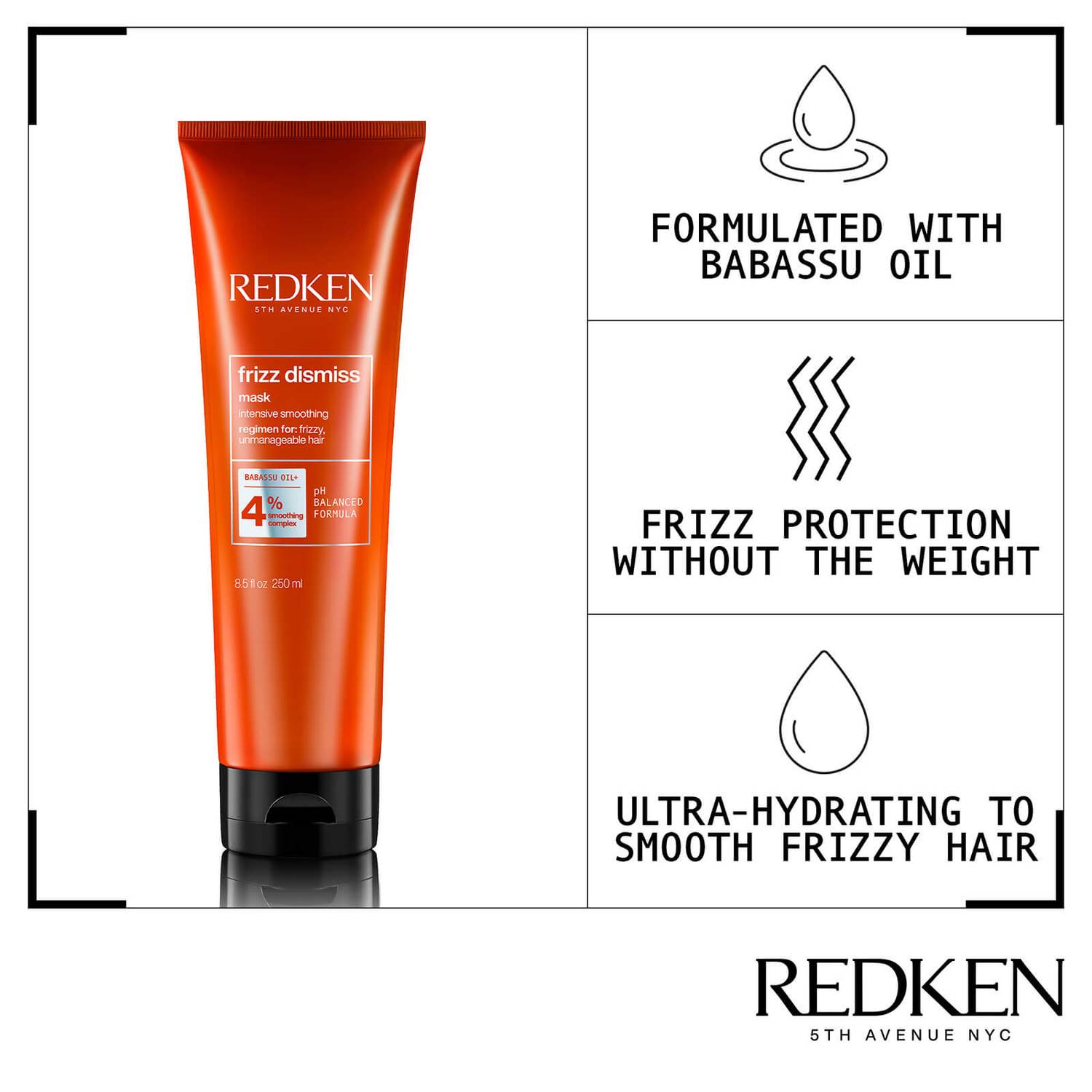 Redken Frizz Dismiss Mask 250ml