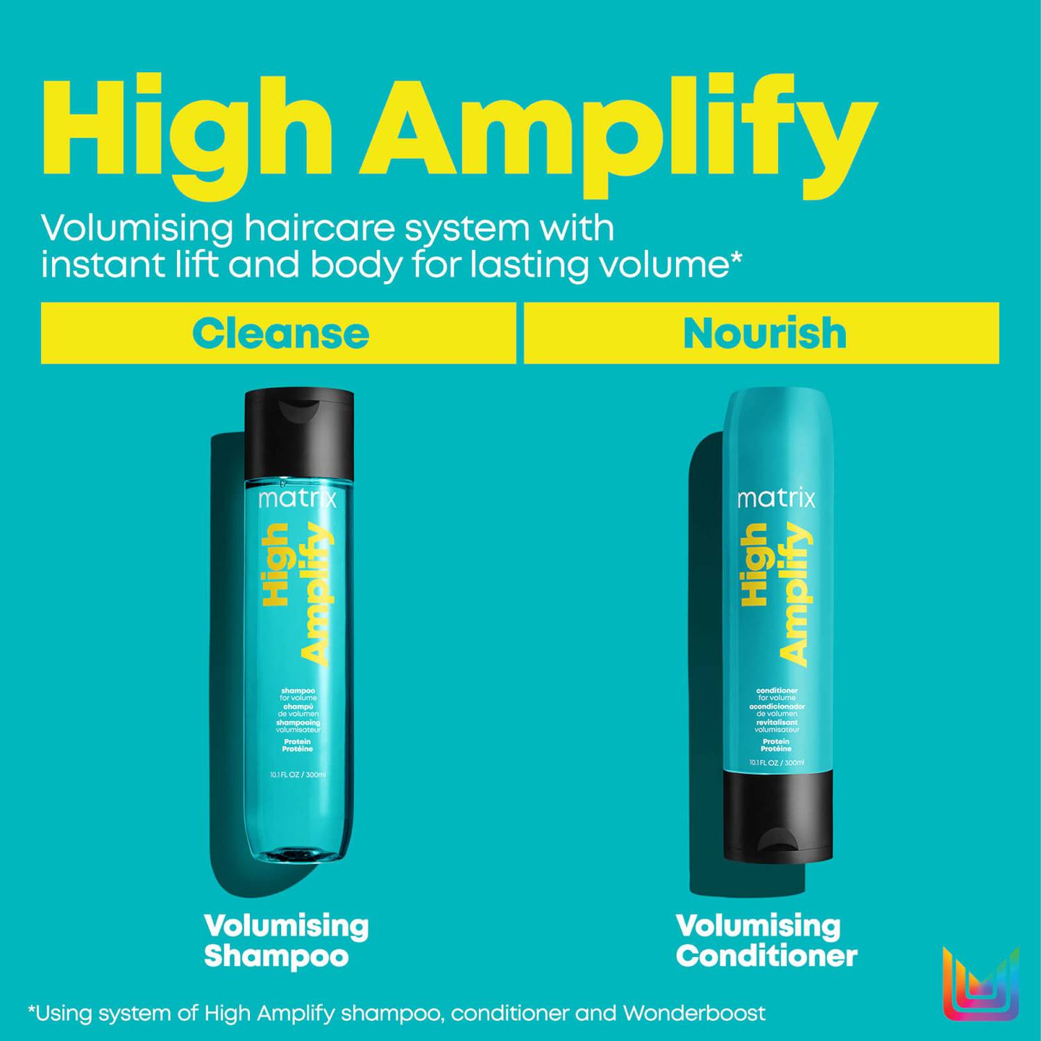 Matrix Total Results Volumising High Amplify Shampoo for Fine and Flat Hair 300ml