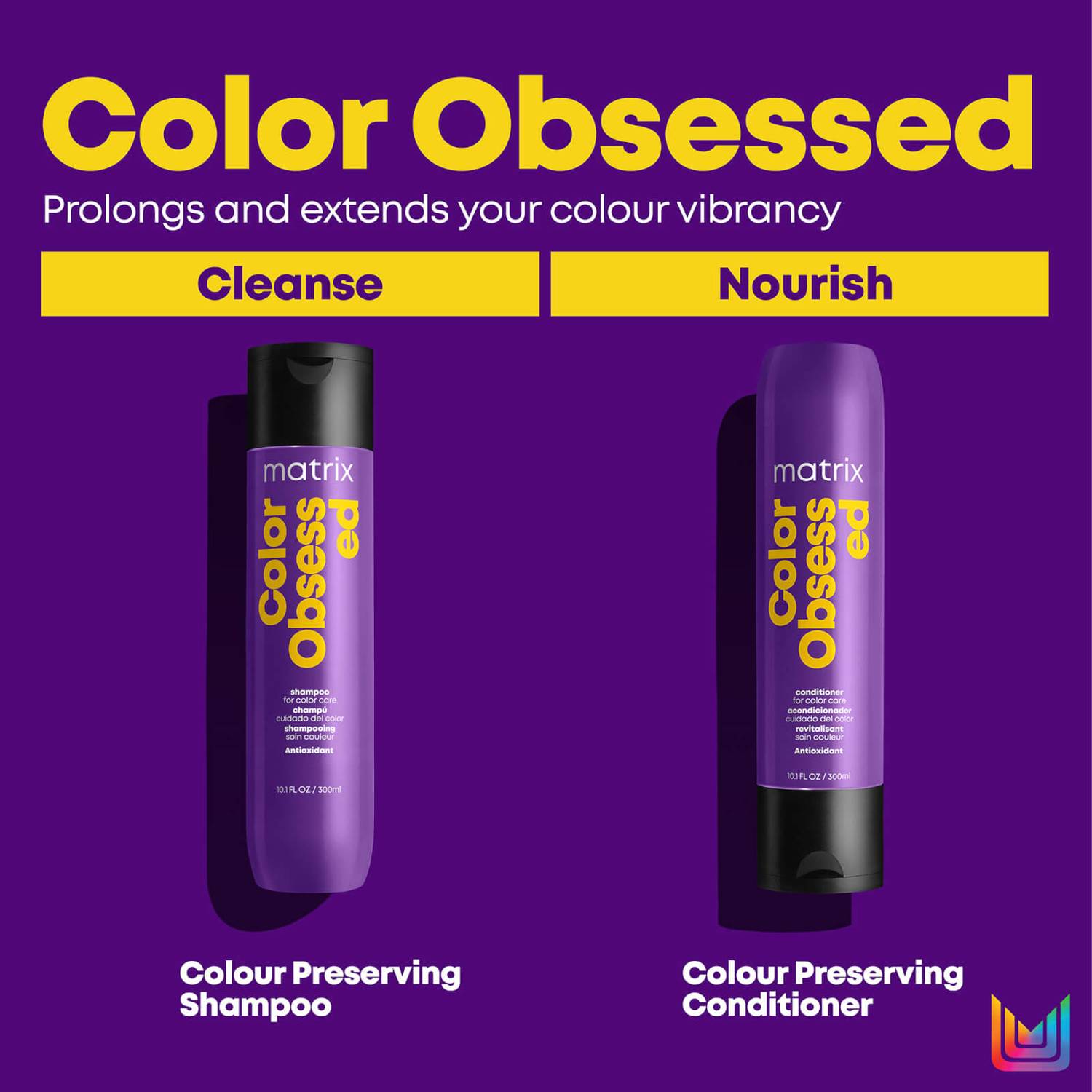 Matrix Total Results Color Obsessed Shampoo for Coloured Hair Protection 300ml