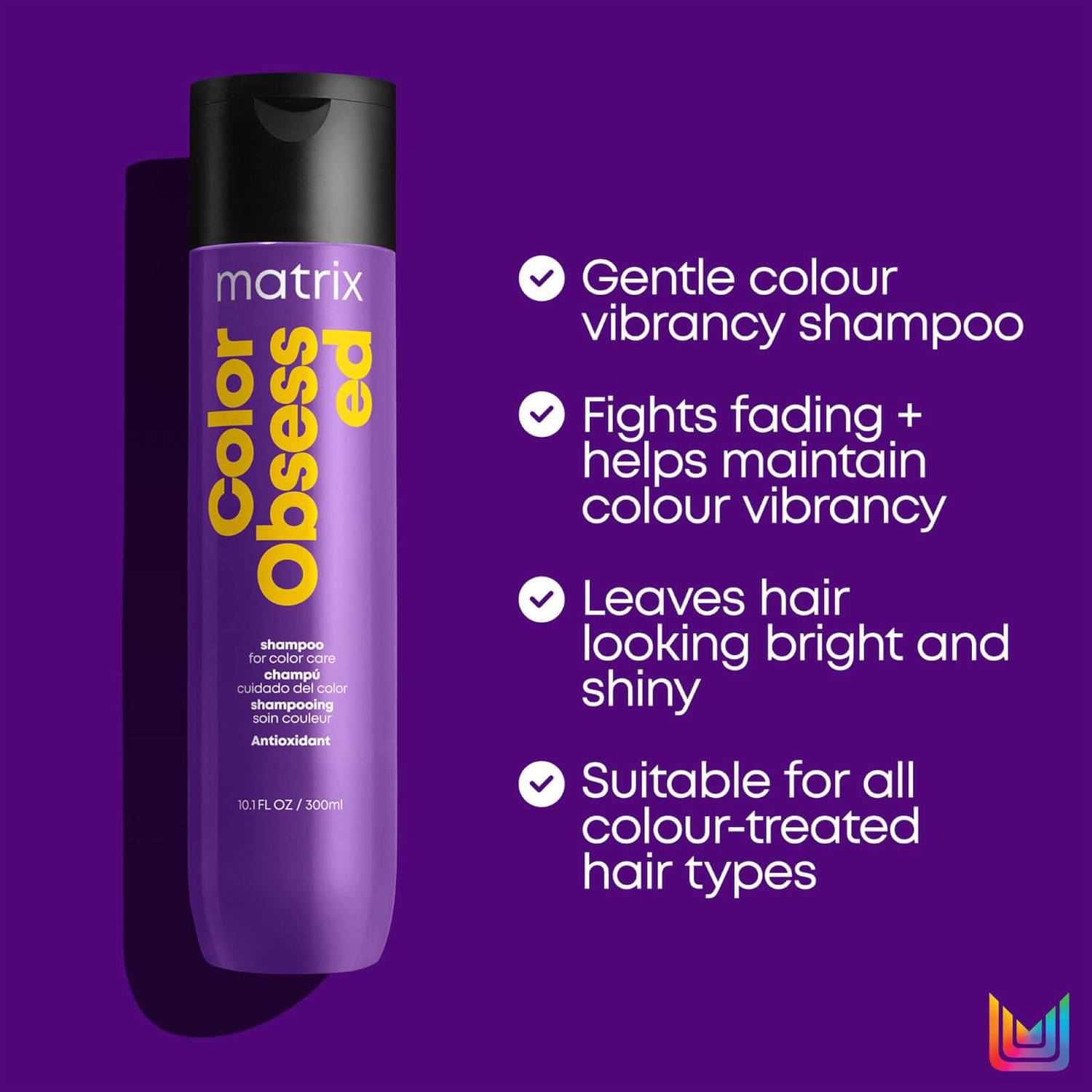 Matrix Total Results Color Obsessed Shampoo for Coloured Hair Protection 300ml