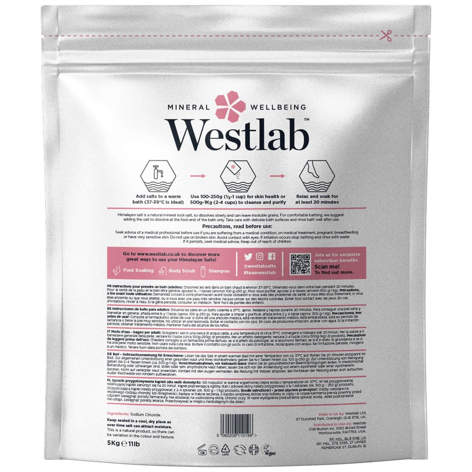 Westlab Himalayan Salt 5kg