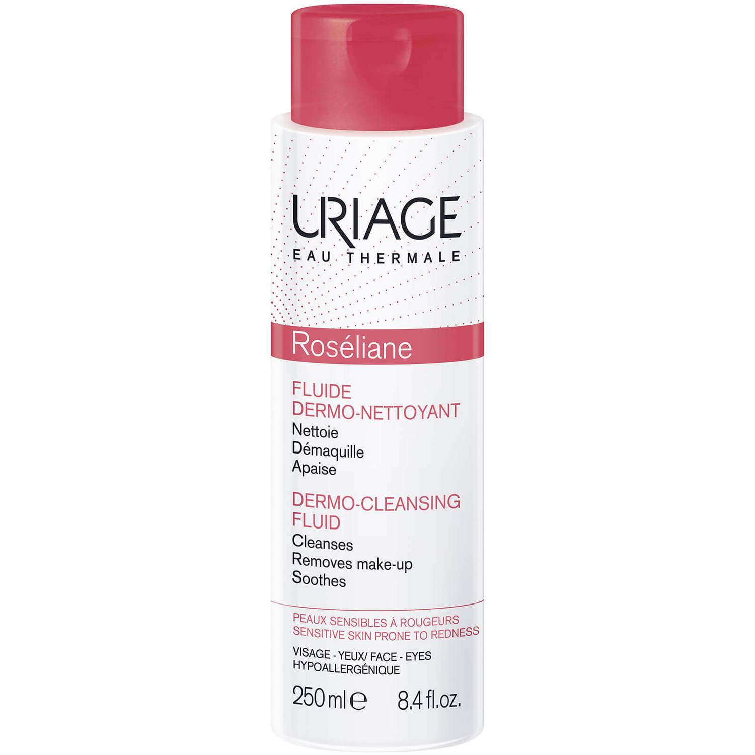 Uriage Roséliane Anti-Redness Dermo-Cleansing Fluid 250ml