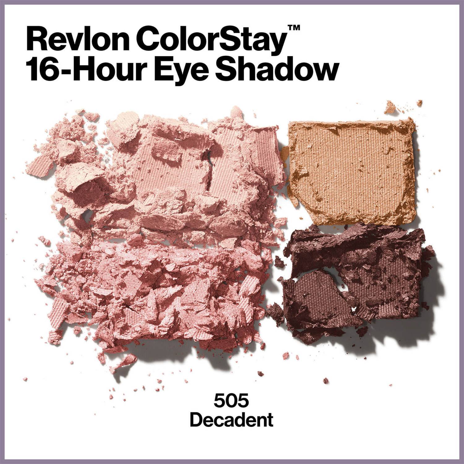 Revlon Colorstay 16 Hour Eyeshadow Quad - Decadent