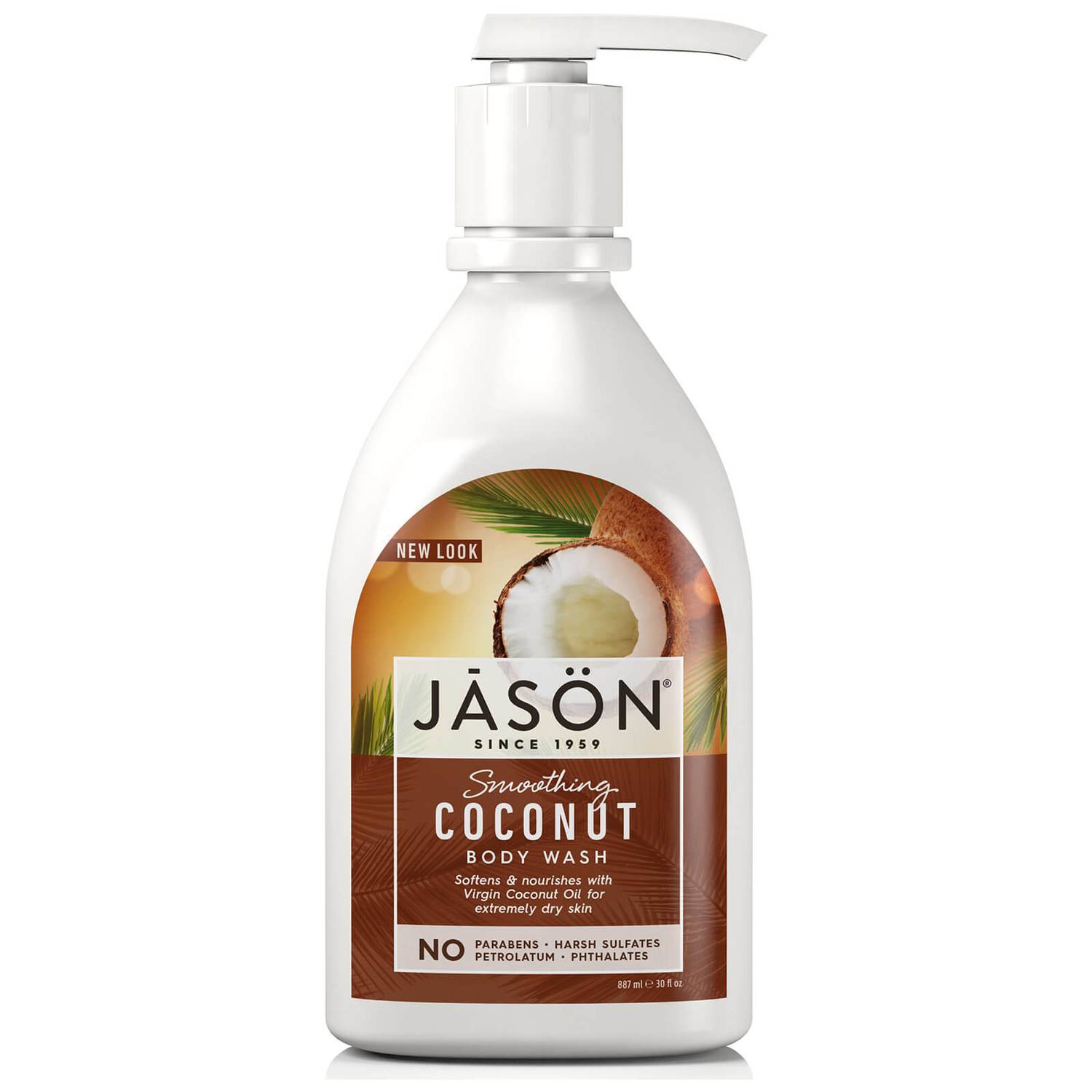 JASON Smoothing Coconut Body Wash 887ml