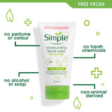 Simple Kind to Skin Moisturising Facial Wash 150ml