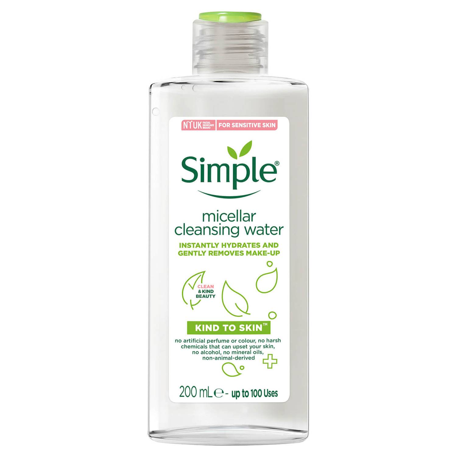 Simple Kind to Skin Face Cleanser Micellar Water 200ml