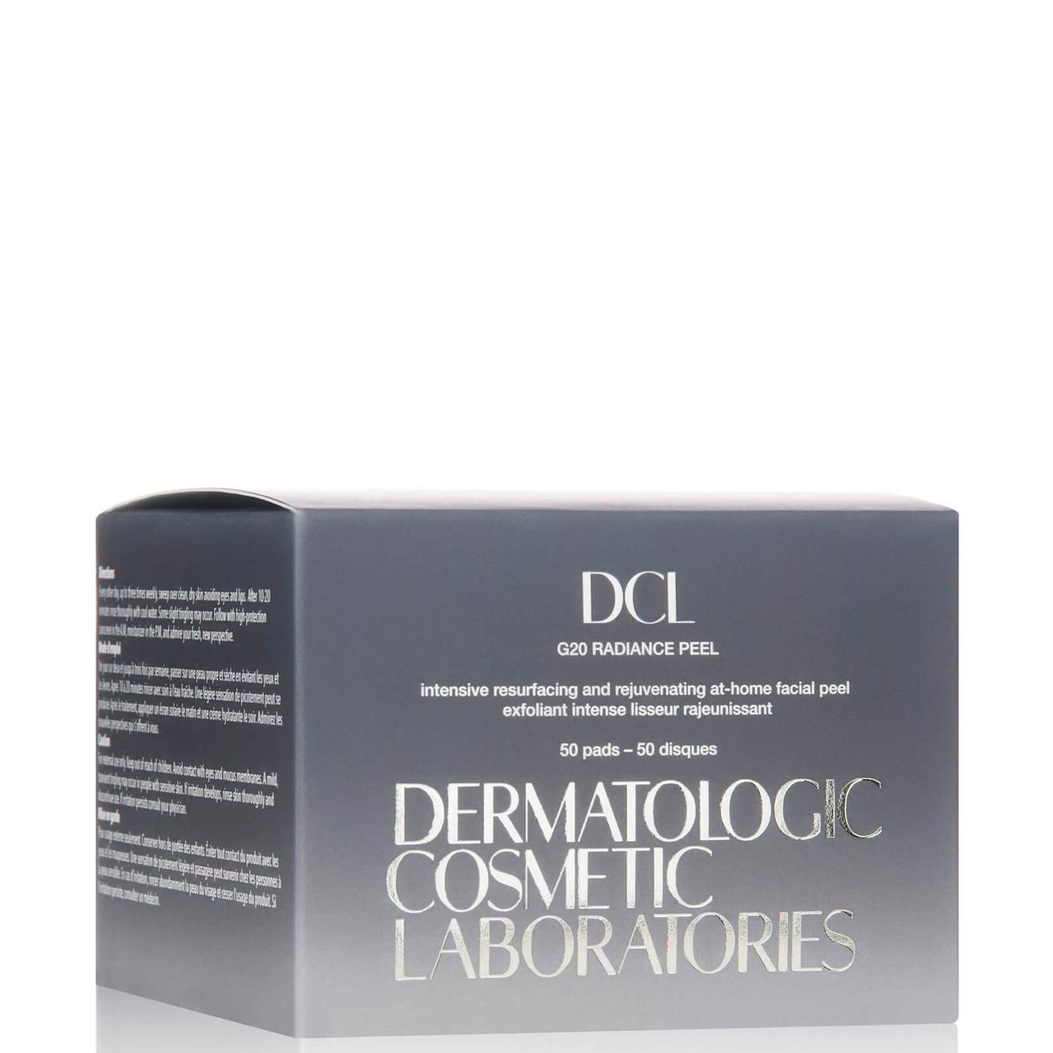 DCL G20 Radiance Peel 50 pads