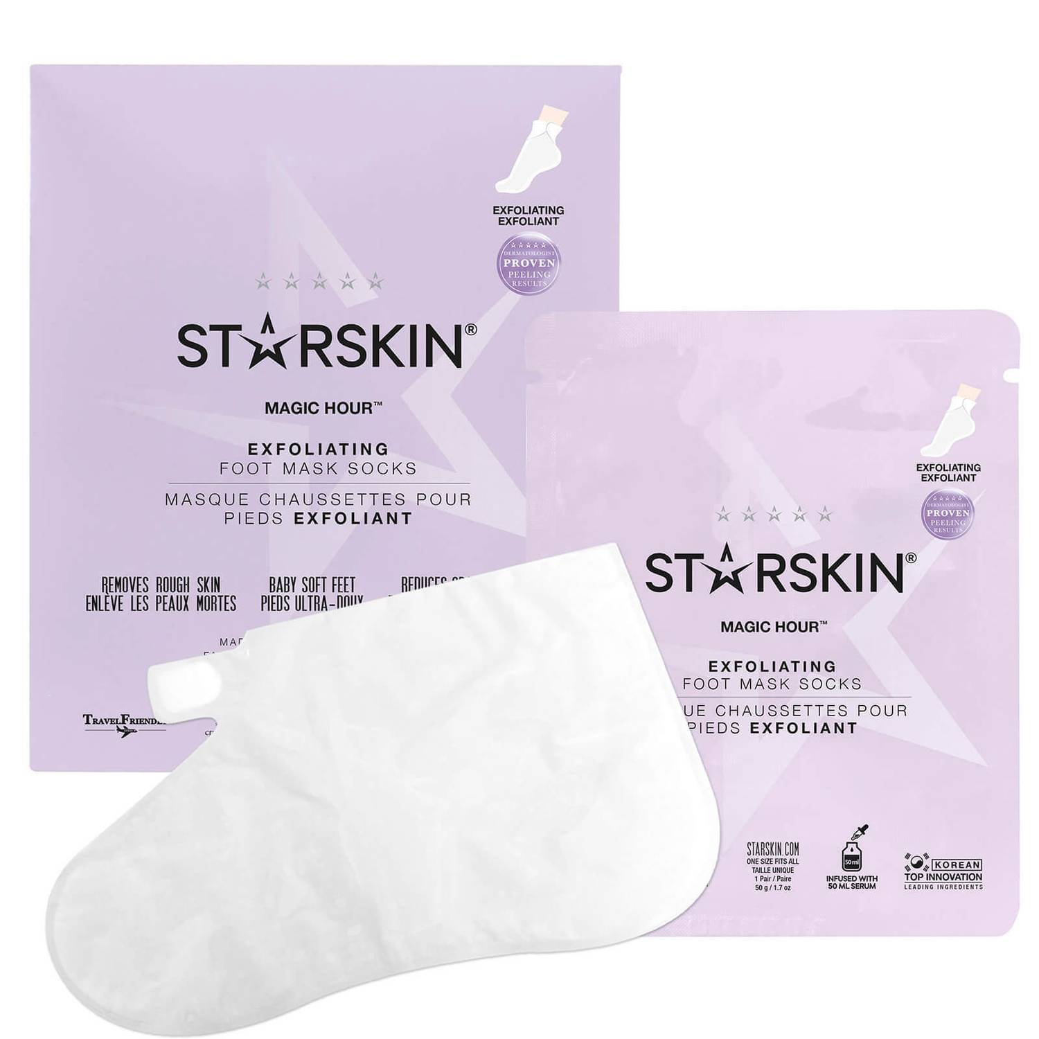 STARSKIN Magic Hour Exfoliating Foot Mask