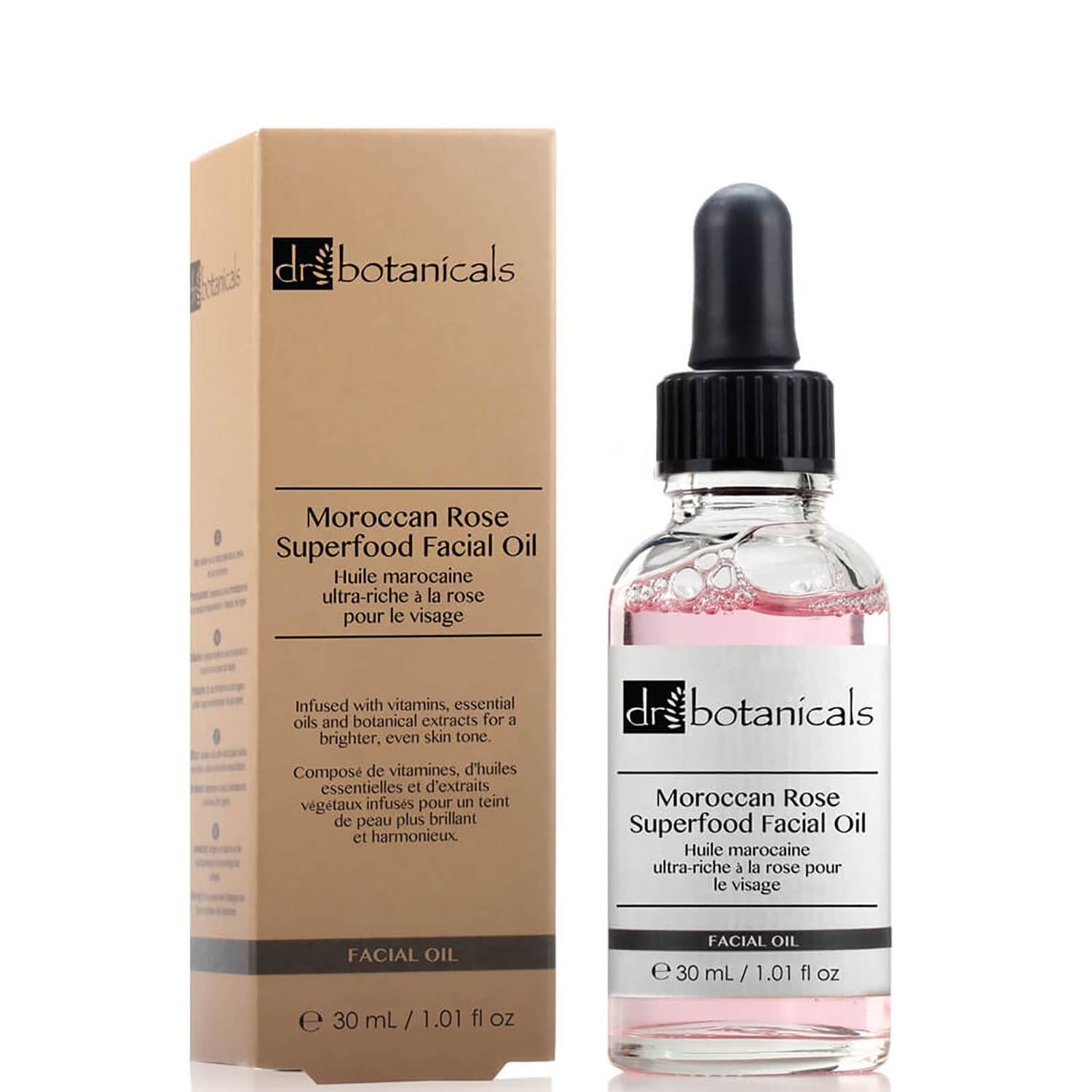 Dr Botanicals Moroccan Rose Superfood Facial Oil 30ml