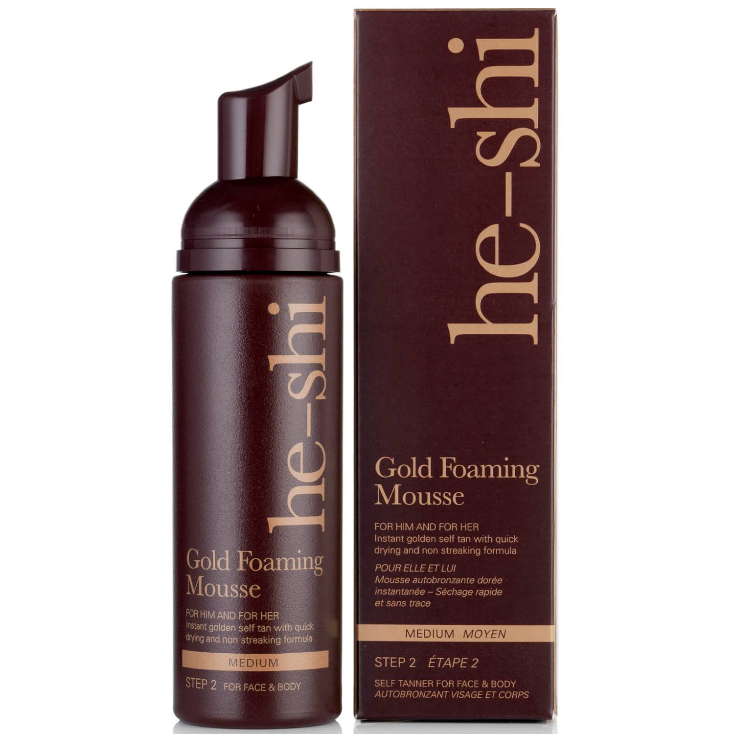 He-Shi Gold Foaming Mousse 150ml