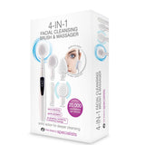 Rio 4 in 1 Facial Cleansing Brush, Exfoliator and Massager