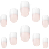 Elegant Touch Natural French Nails - 103 (M) (Pink) (Fade Tip)