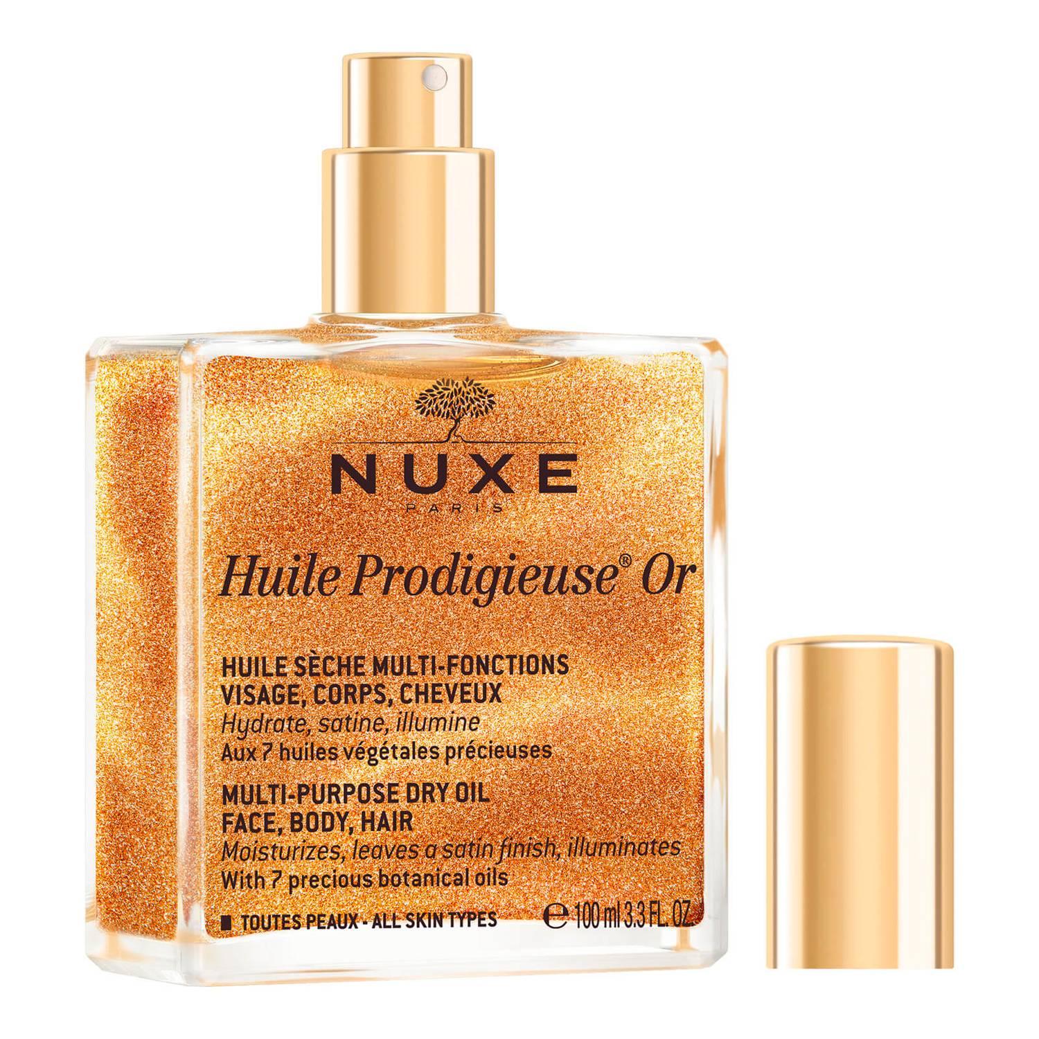 NUXE Huile Prodigieuse Or Golden Shimmer Multi-Purpose Dry Oil 100ml