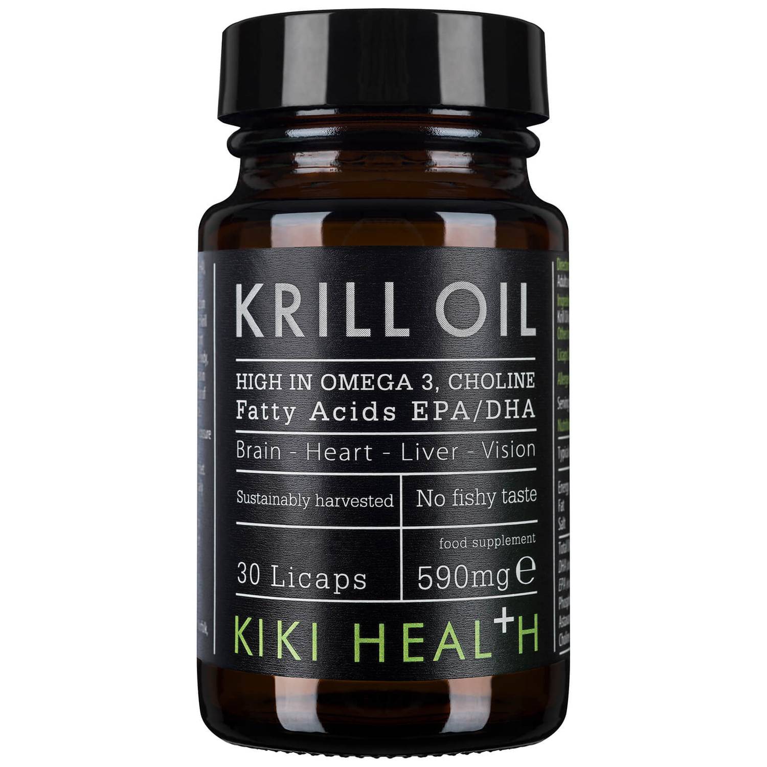 KIKI Health Krill Oil Softgels (30 Capsules)