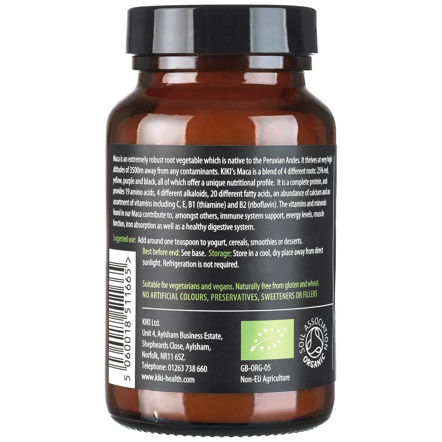 KIKI Health Organic Maca Powder 100g