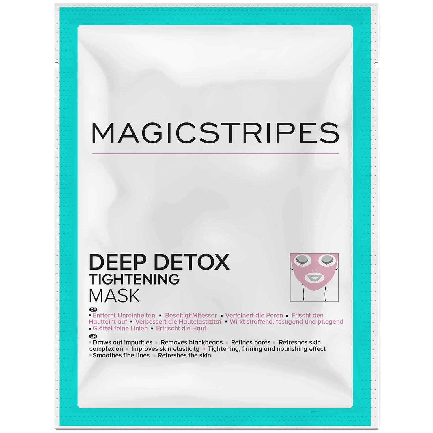 MAGICSTRIPES Deep Detox Tightening Mask (1 Mask)