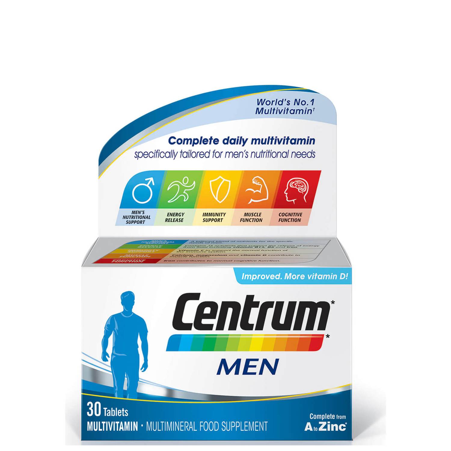 Centrum Men Multivitamin Tablets - (30 Tablets)