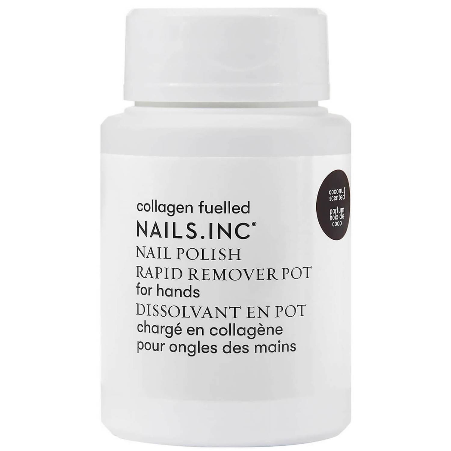 nails inc. Express Nail Polish Remover Pot Powered by Collagen 60ml