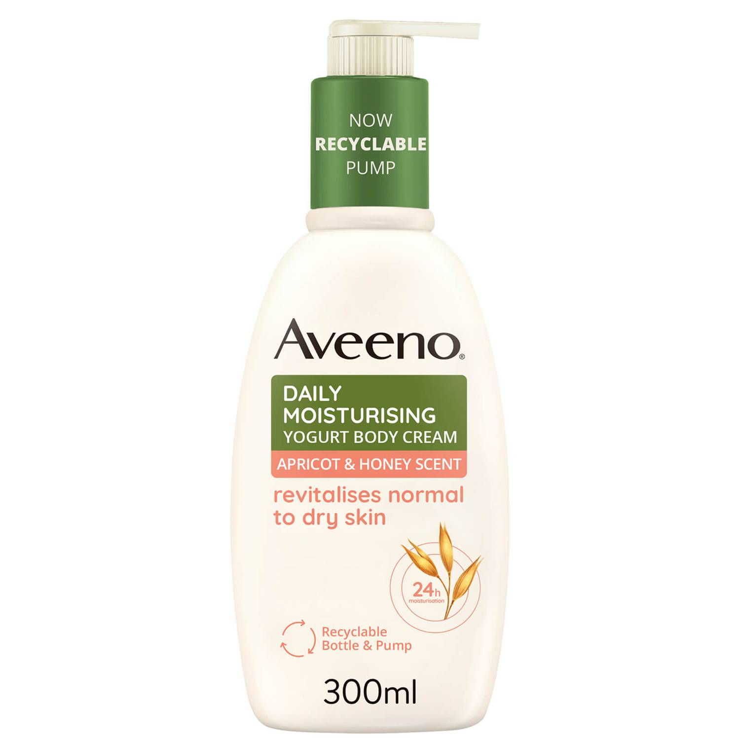 Aveeno Daily Moisturising Body Wash - Apricot and Honey 300ml