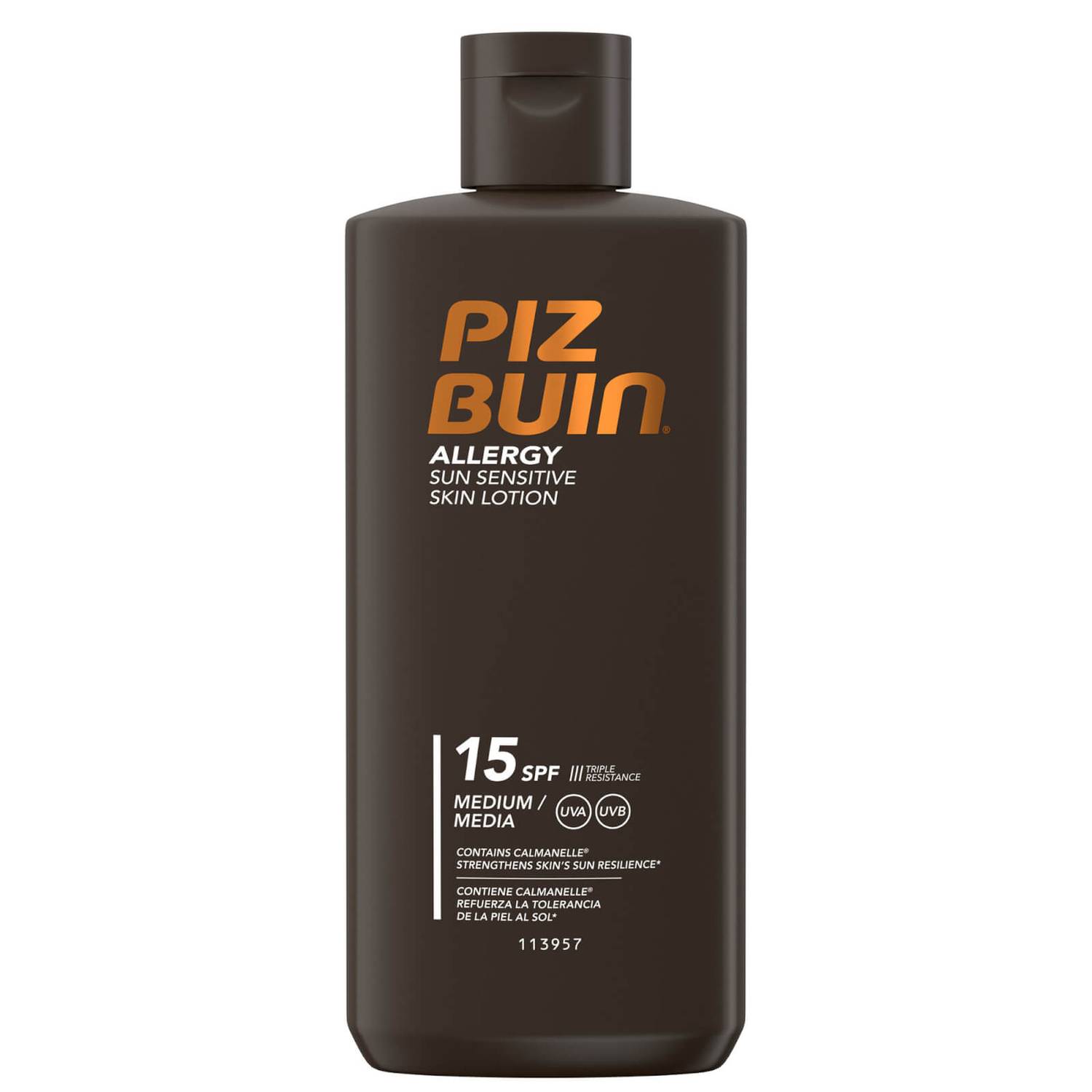 Piz Buin Allergy Sun Sensitive Skin Lotion - Medium SPF15 200ml