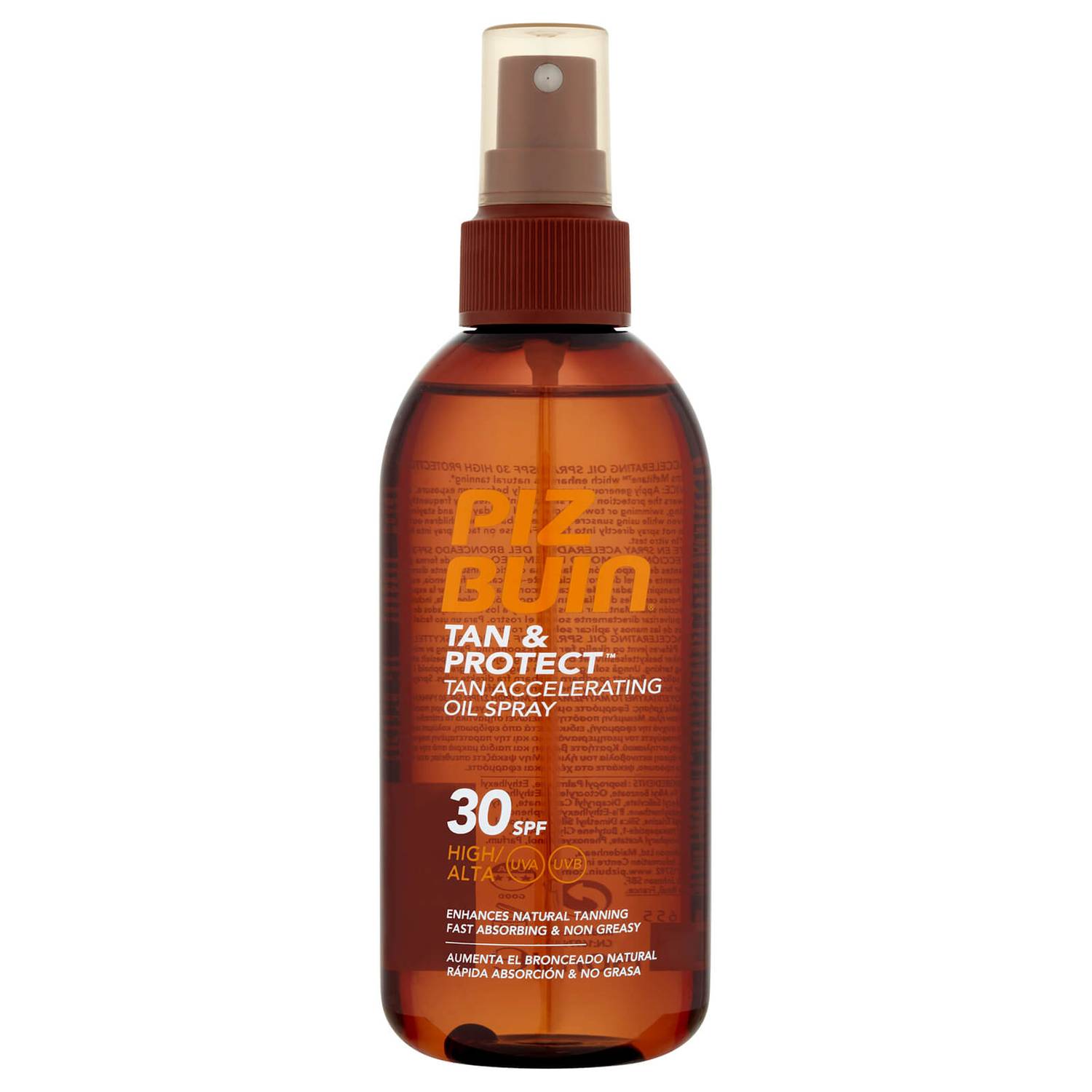 Piz Buin Tan & Protect Tan Accelerating Oil Spray - High SPF30 150ml