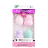 brushworks HD Midi Sponge Set