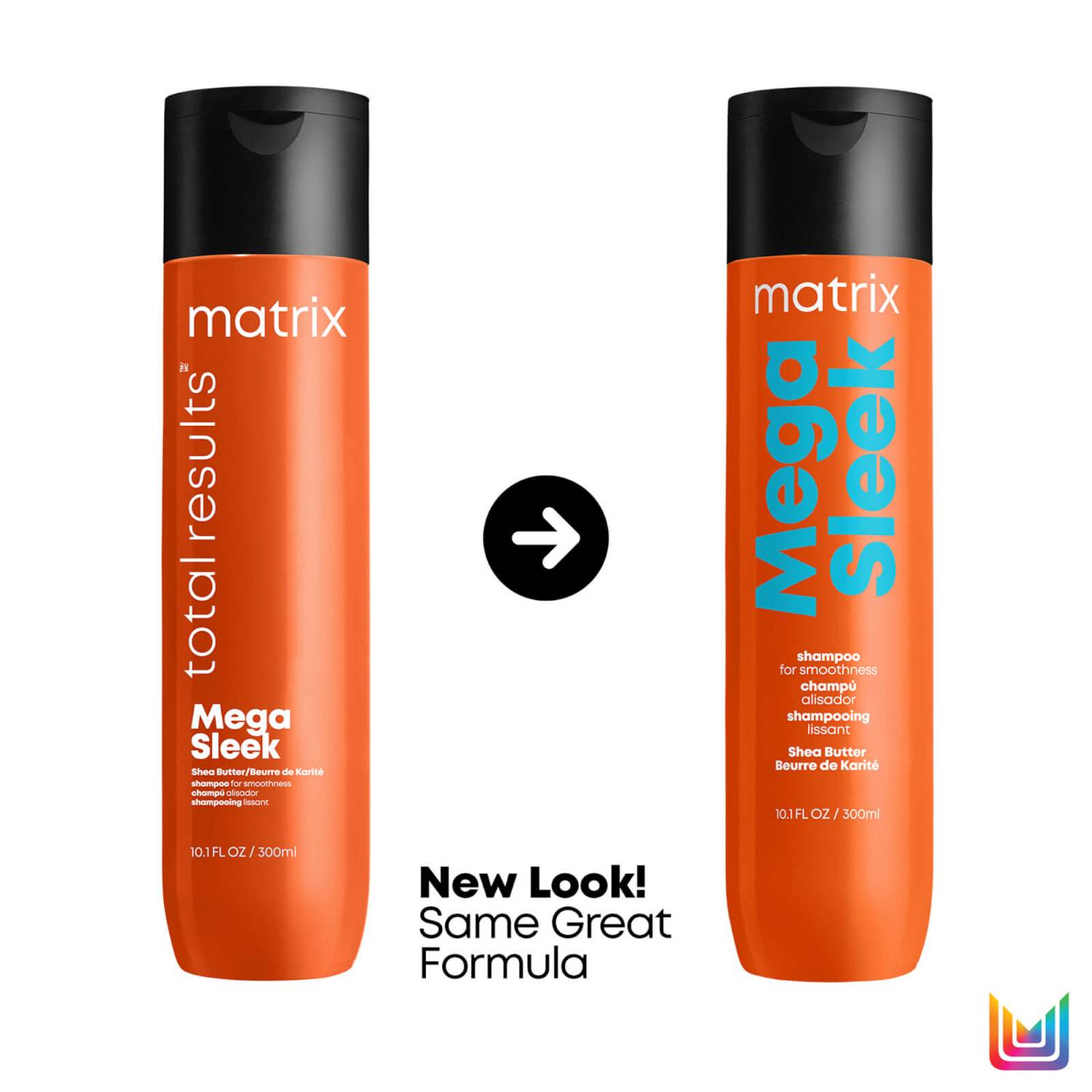 Matrix Total Results Mega Sleek Shea Butter Smoothing Shampoo for Frizzy Hair 300ml