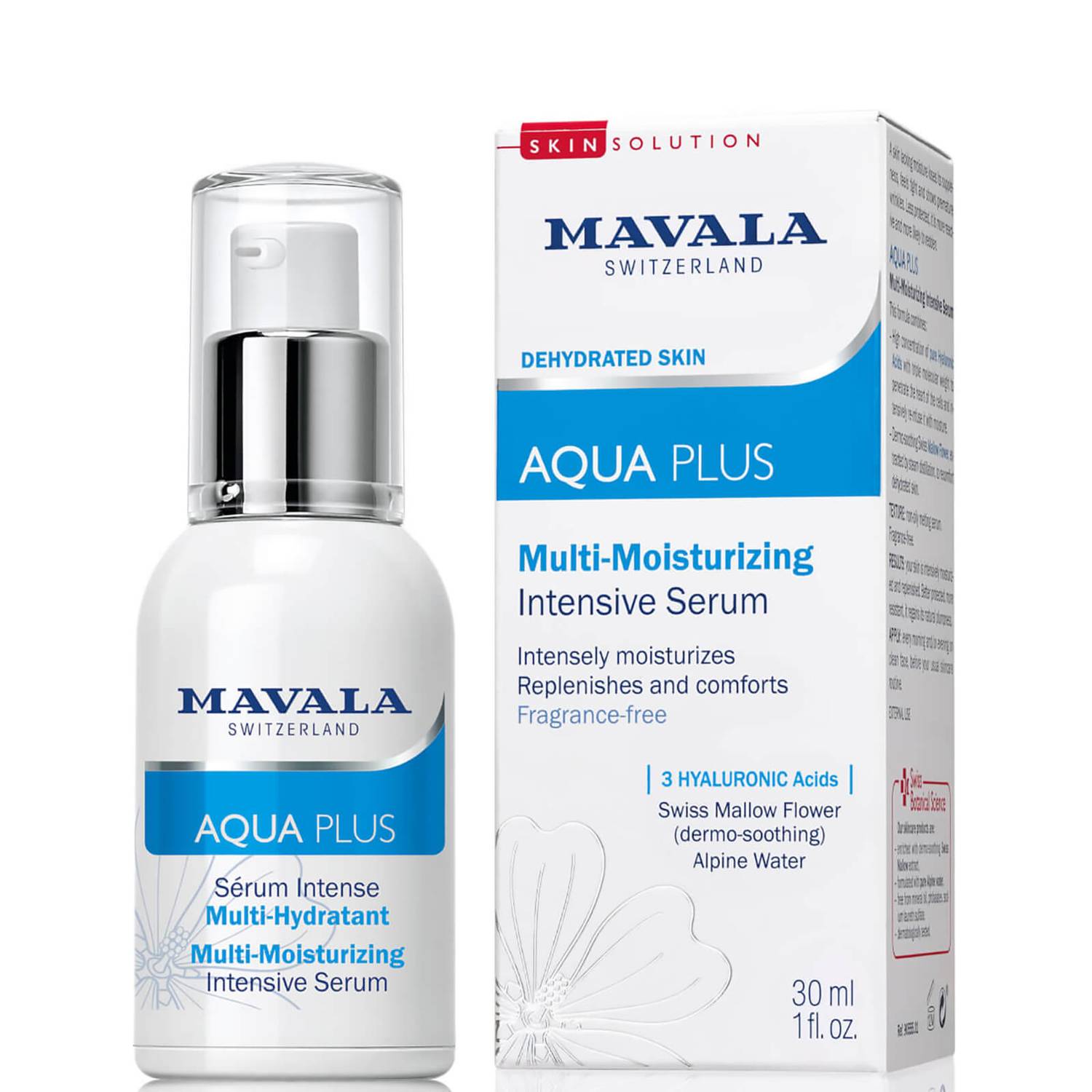 Mavala Aqua Plus Multi-Moisturising Intensive Serum 30ml