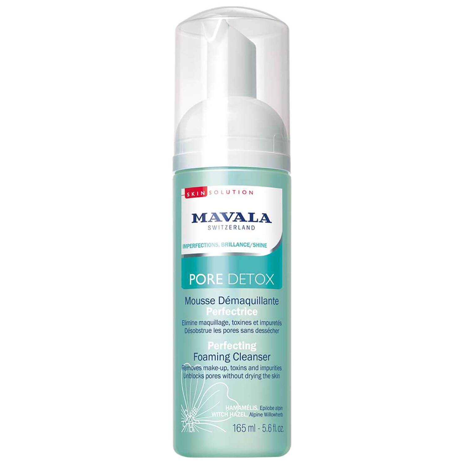 Mavala Pore Detox Perfecting Foaming Cleanser 165ml