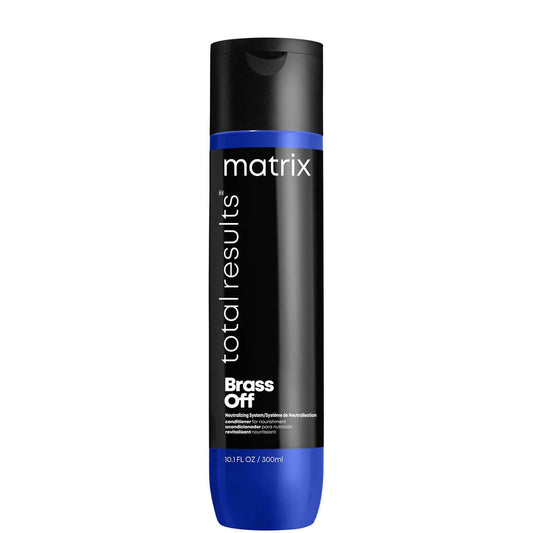 Matrix Total Results Brass Off Brunette Blue Conditioner for Lightened Brunette Hair 300ml