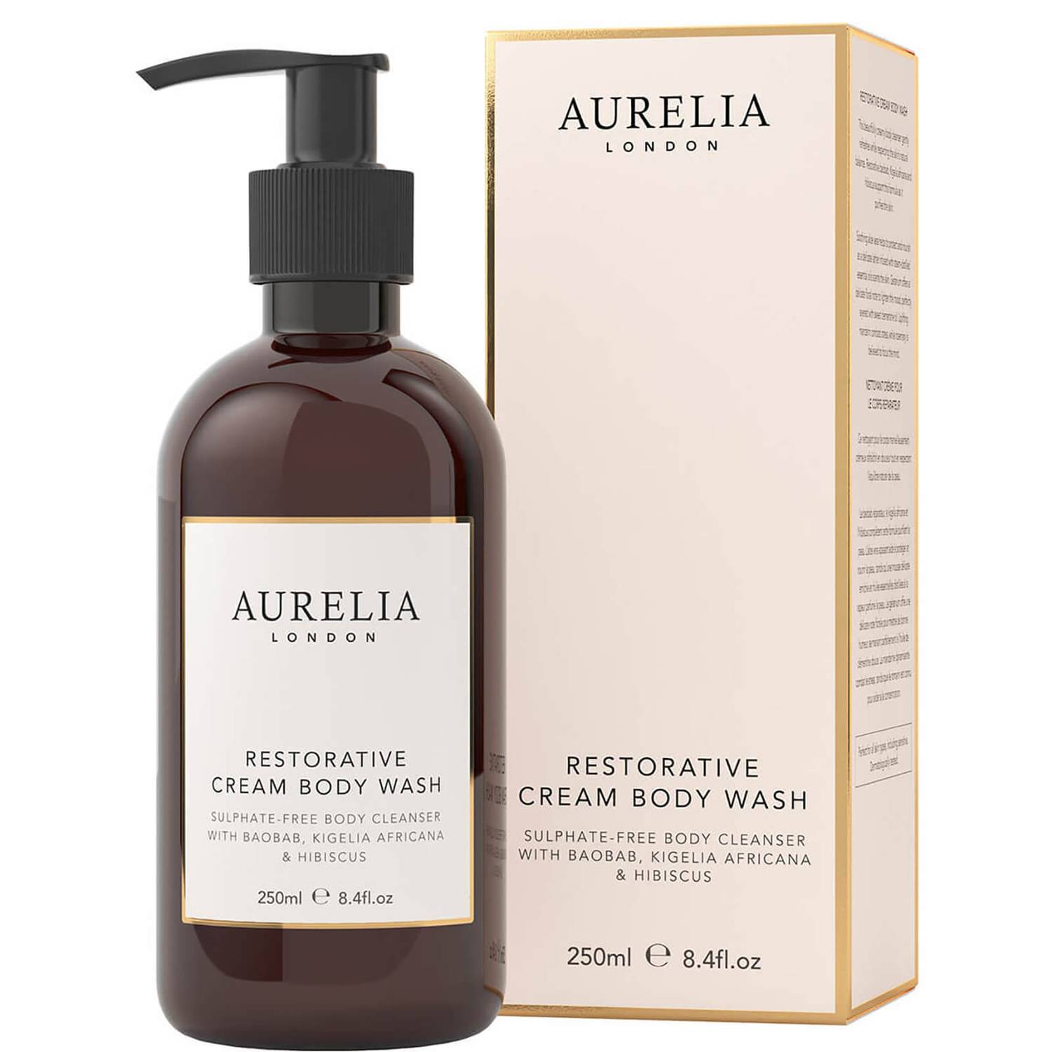 Aurelia London Restorative Cream Body Cleanser 250ml