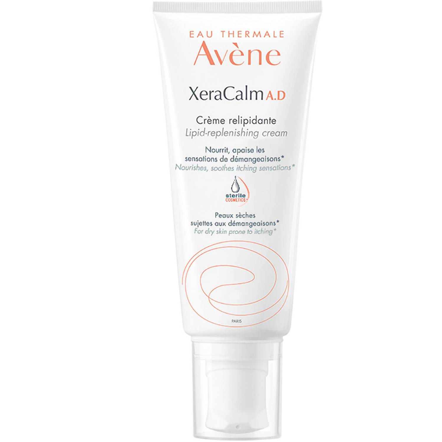 Avène XeraCalm A.D. Lipid-Replenishing Cream Moisturiser for Dry Itchy Skin 200ml