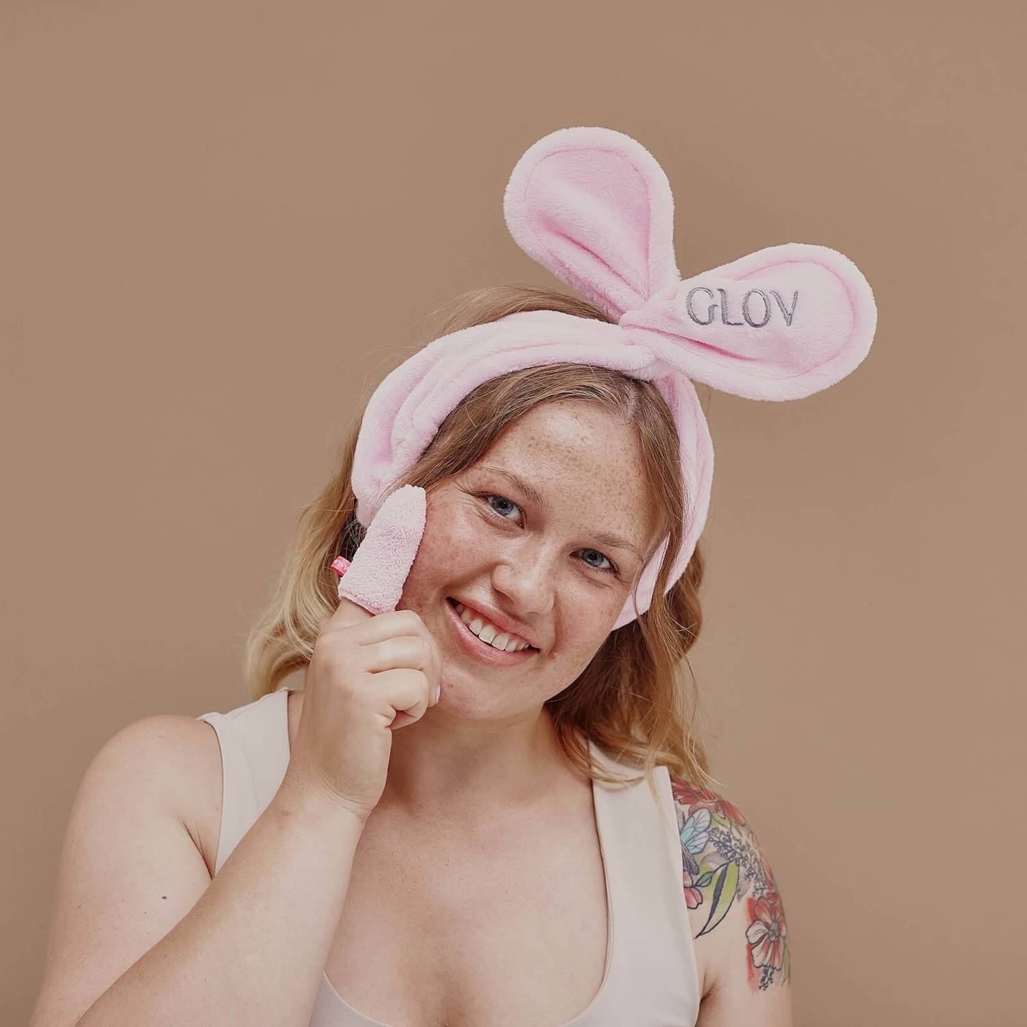 GLOV Quick Treat Hydro Cleanser - Cozy Rosie