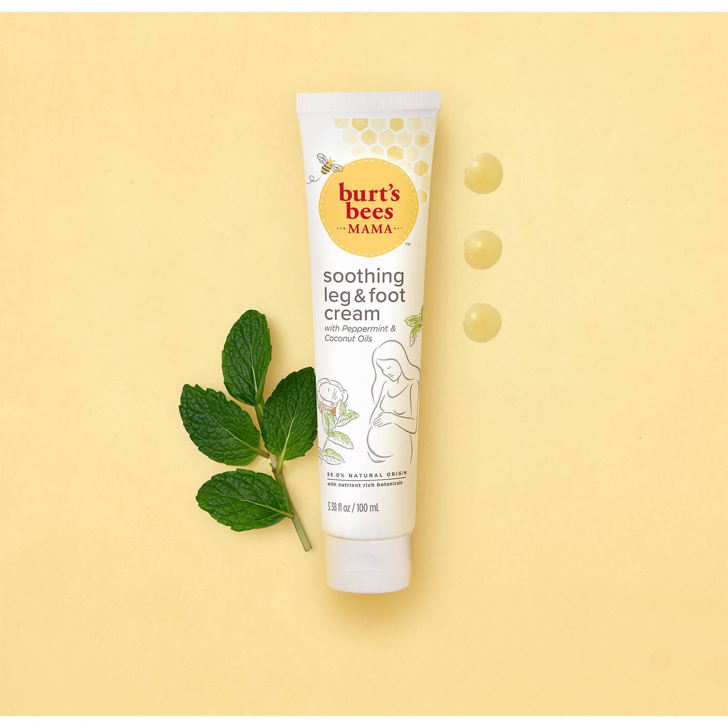 Burt's Bees Mama Bee Leg and Foot Cream 100ml