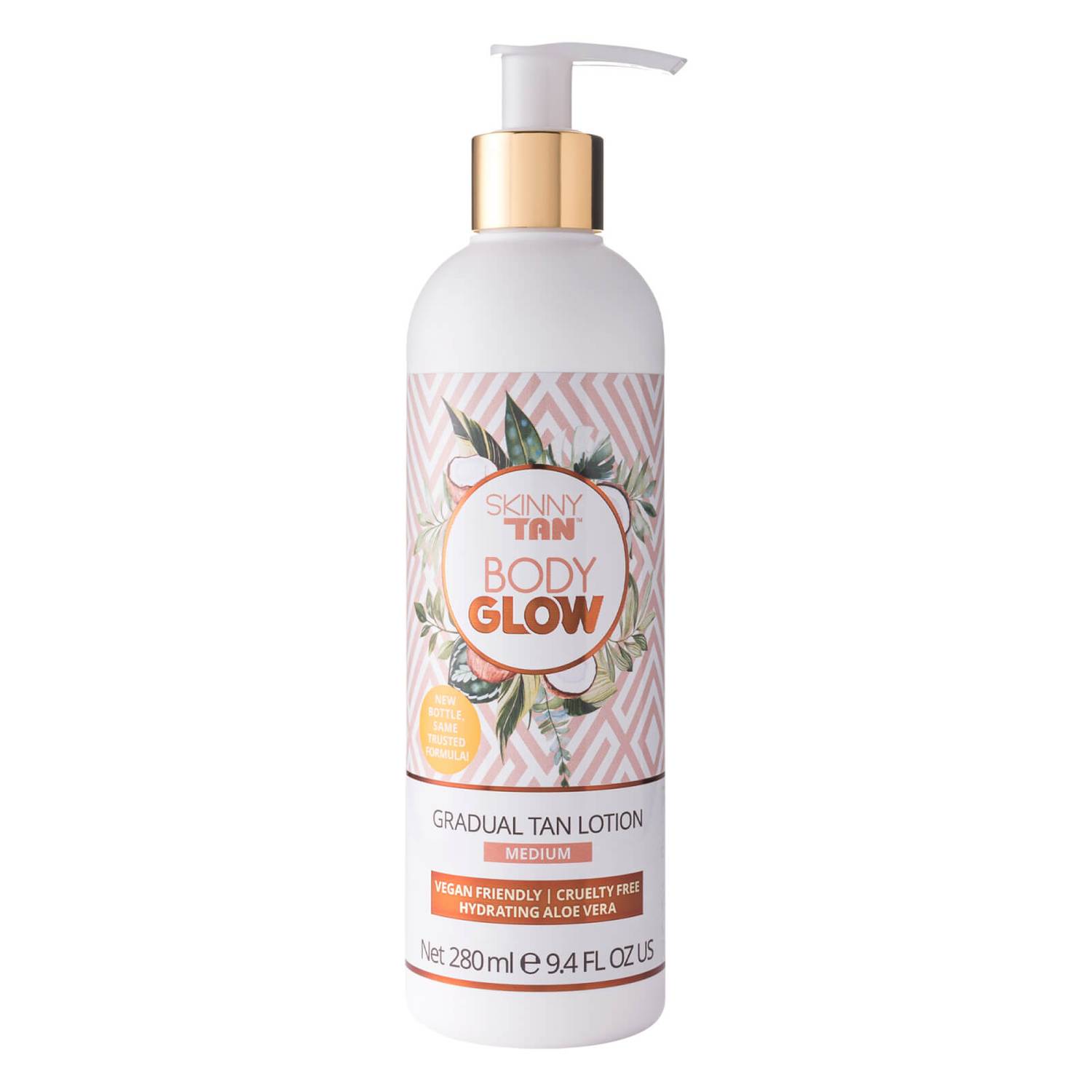 Body Glow by SKINNY TAN Medium Lotion 280ml