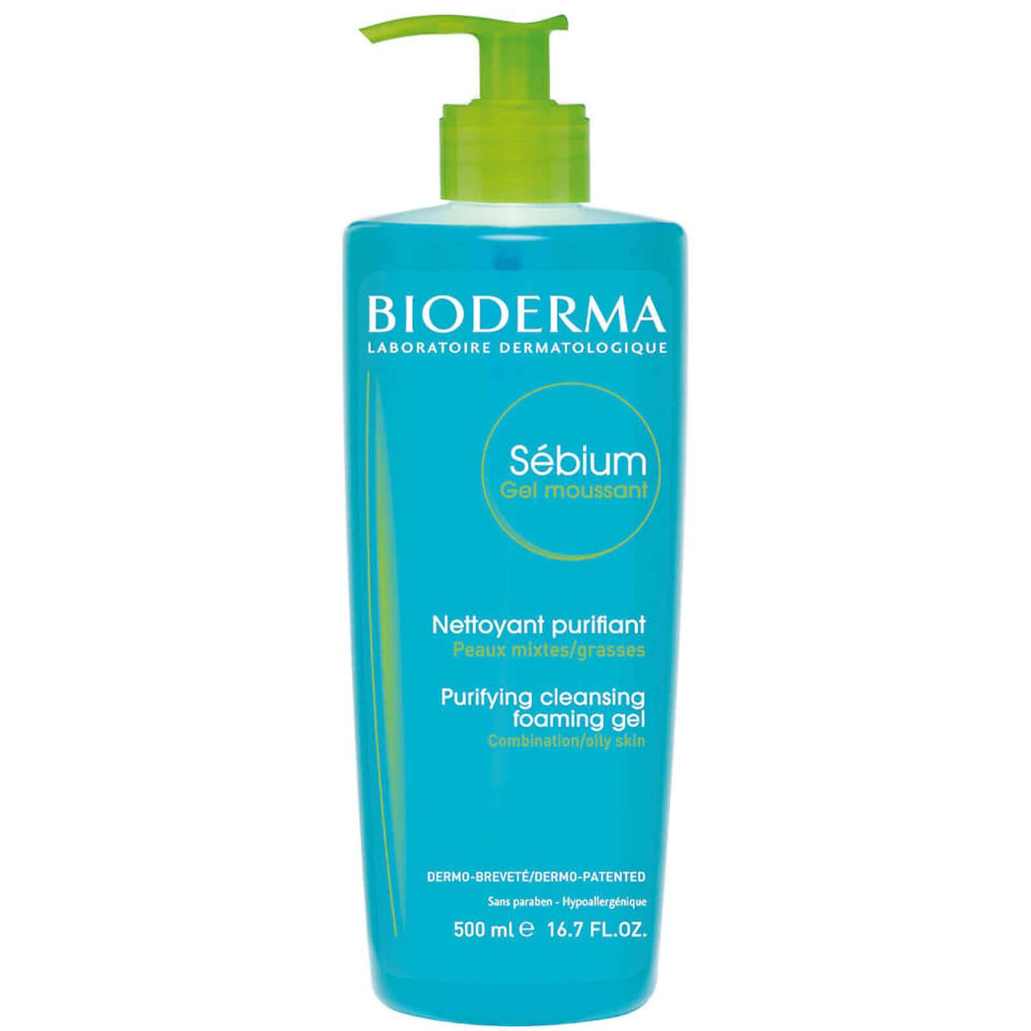 Bioderma Sébium Purifying Foaming Gel Oily to Blemish-Prone Skin 500ml