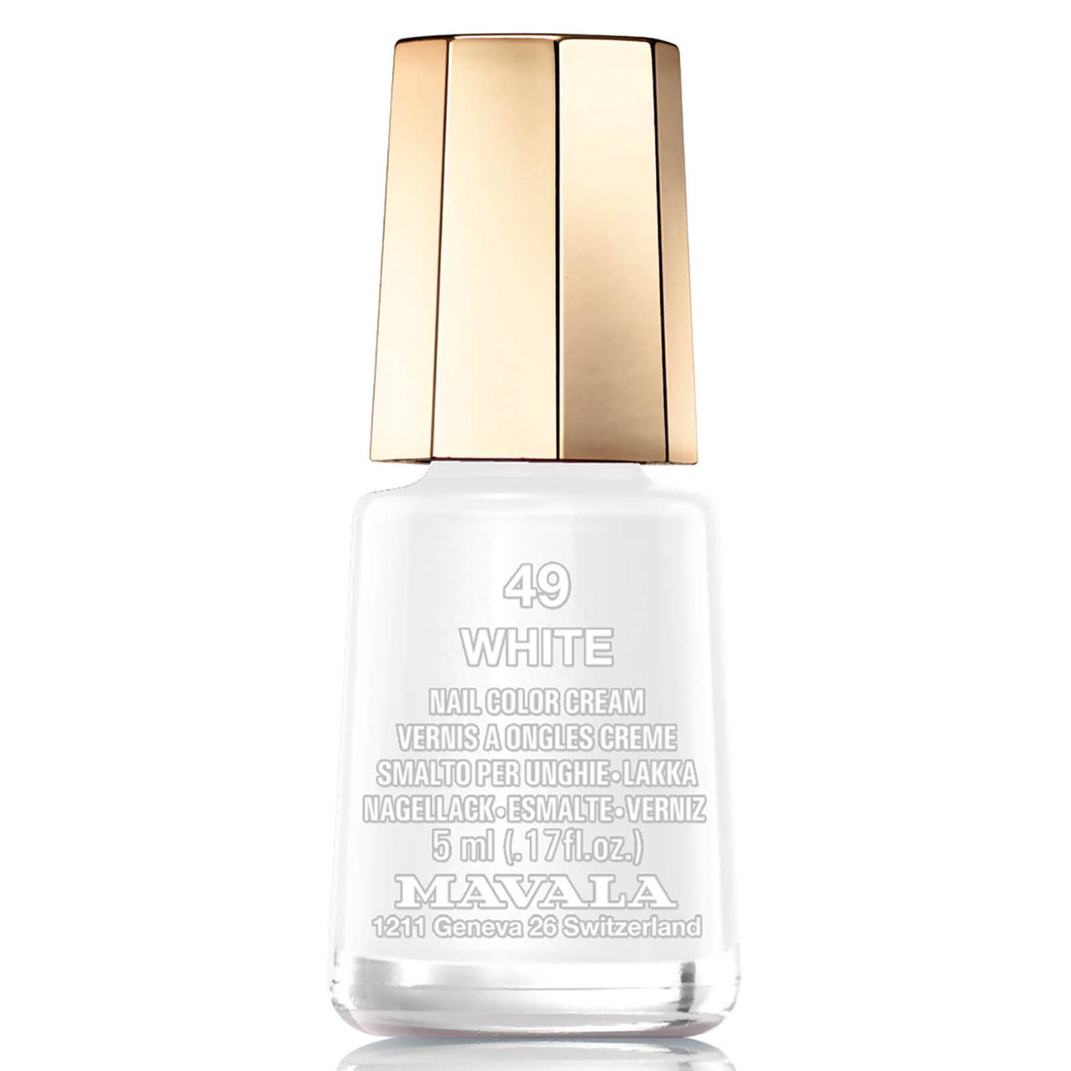 Mavala Nail Colour - White 5ml