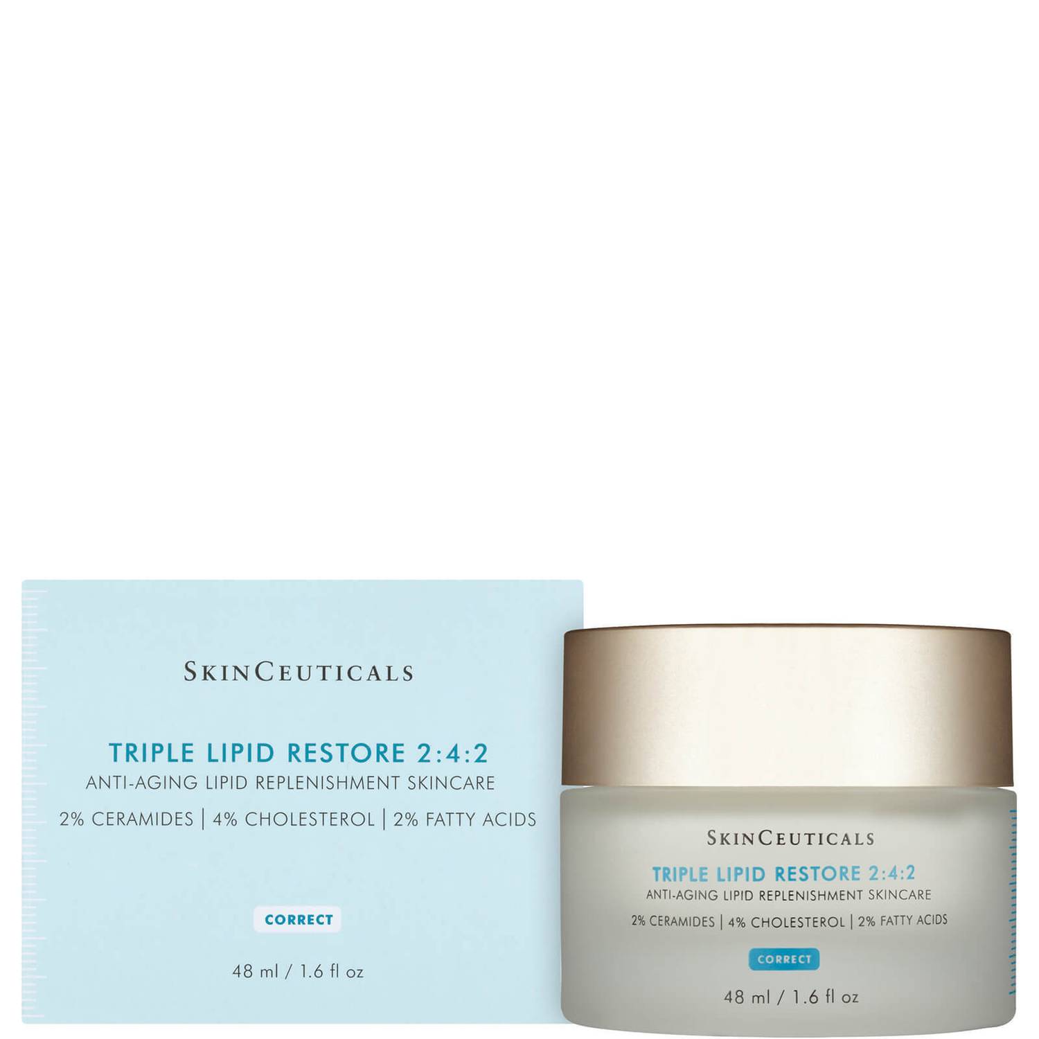 SkinCeuticals Triple Lipid Restore 2:4:2 Lipid Replenishment Skincare for Mature Skin 48ml