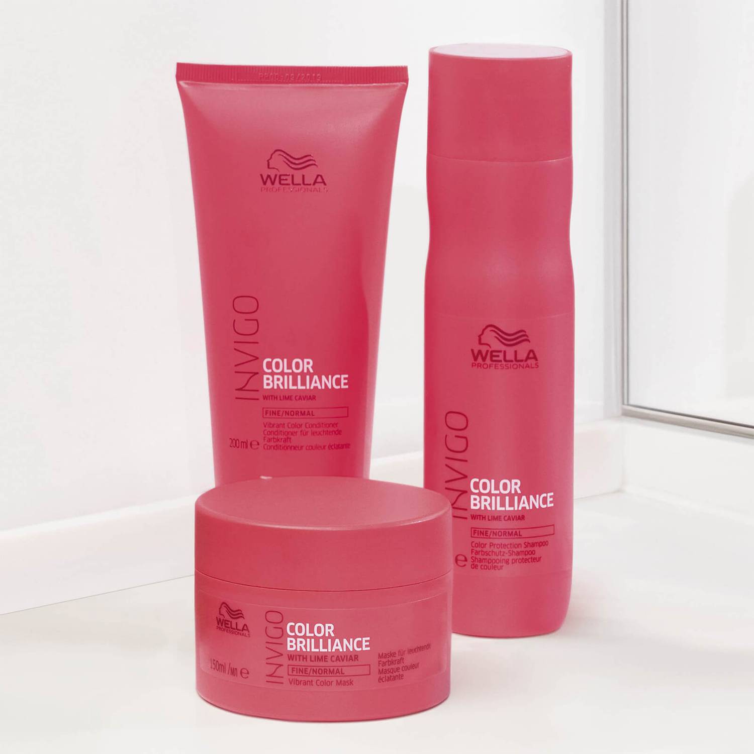 Wella Professionals Invigo Color Brilliance Vibrant Color Conditioner for Coarse Hair 200ml