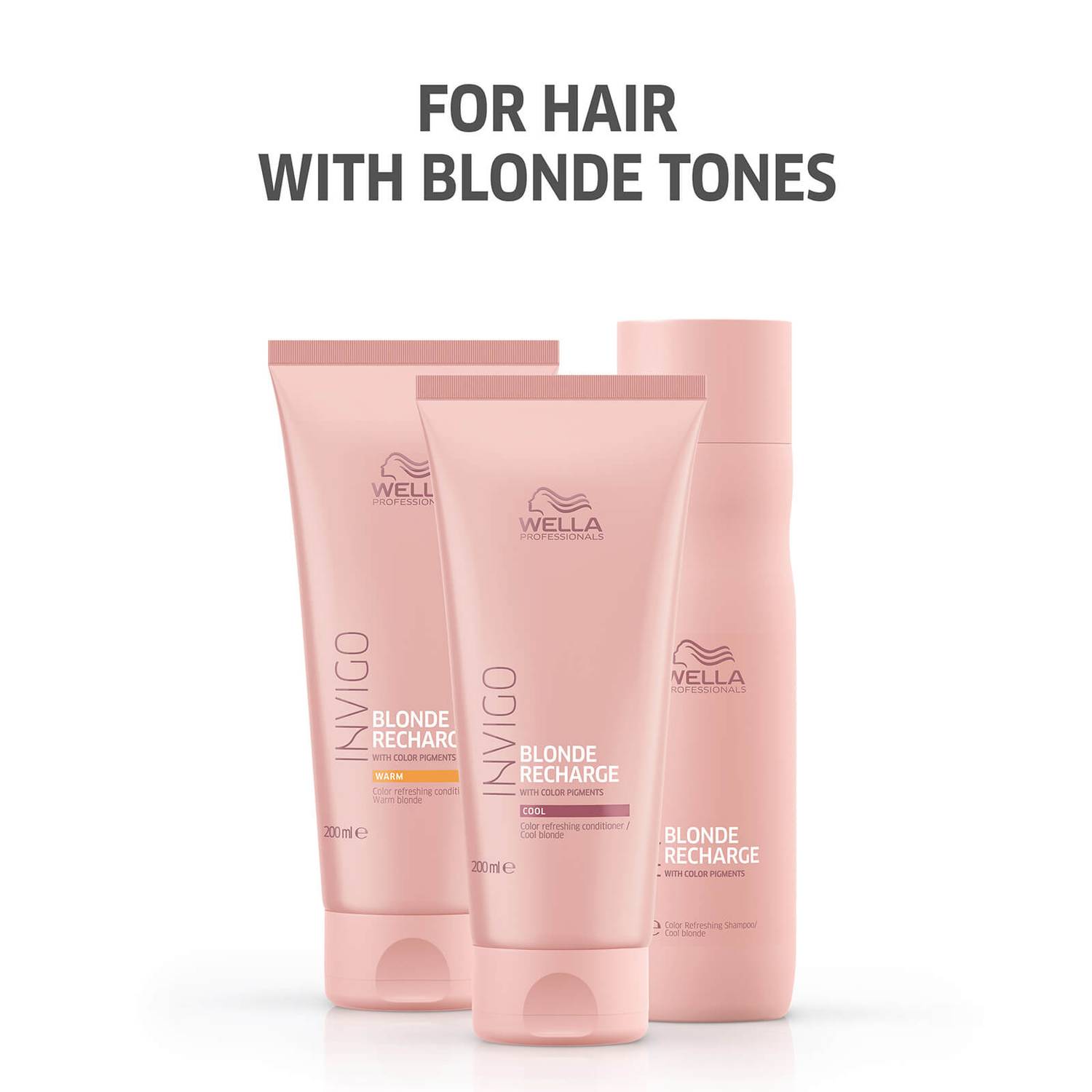 Wella Professionals Invigo Blonde Recharge Warm Blonde Color Refreshing Conditioner 200ml