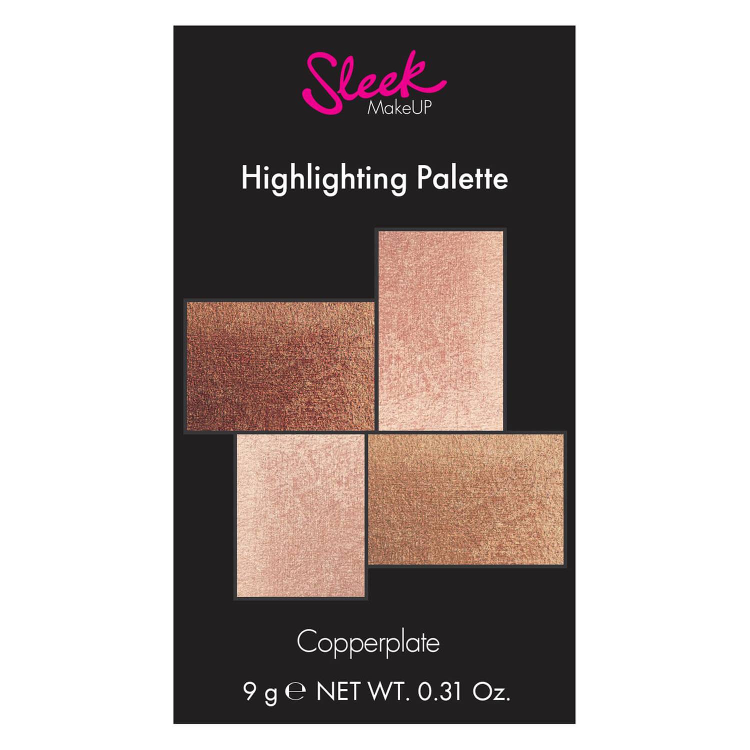 Sleek MakeUP Highlighting Palette - Copperplate 9g