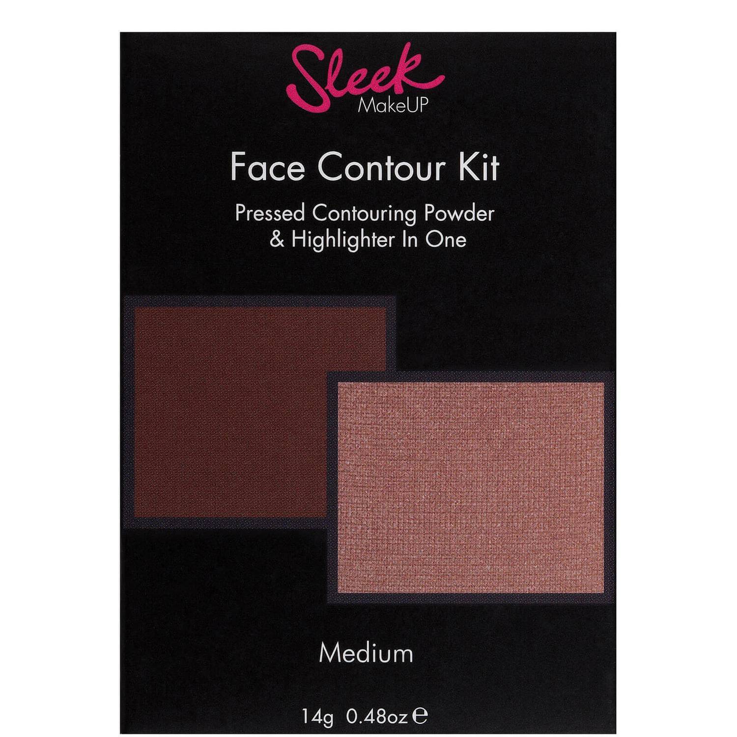 Sleek MakeUP Face Contour Kit - Medium 13g