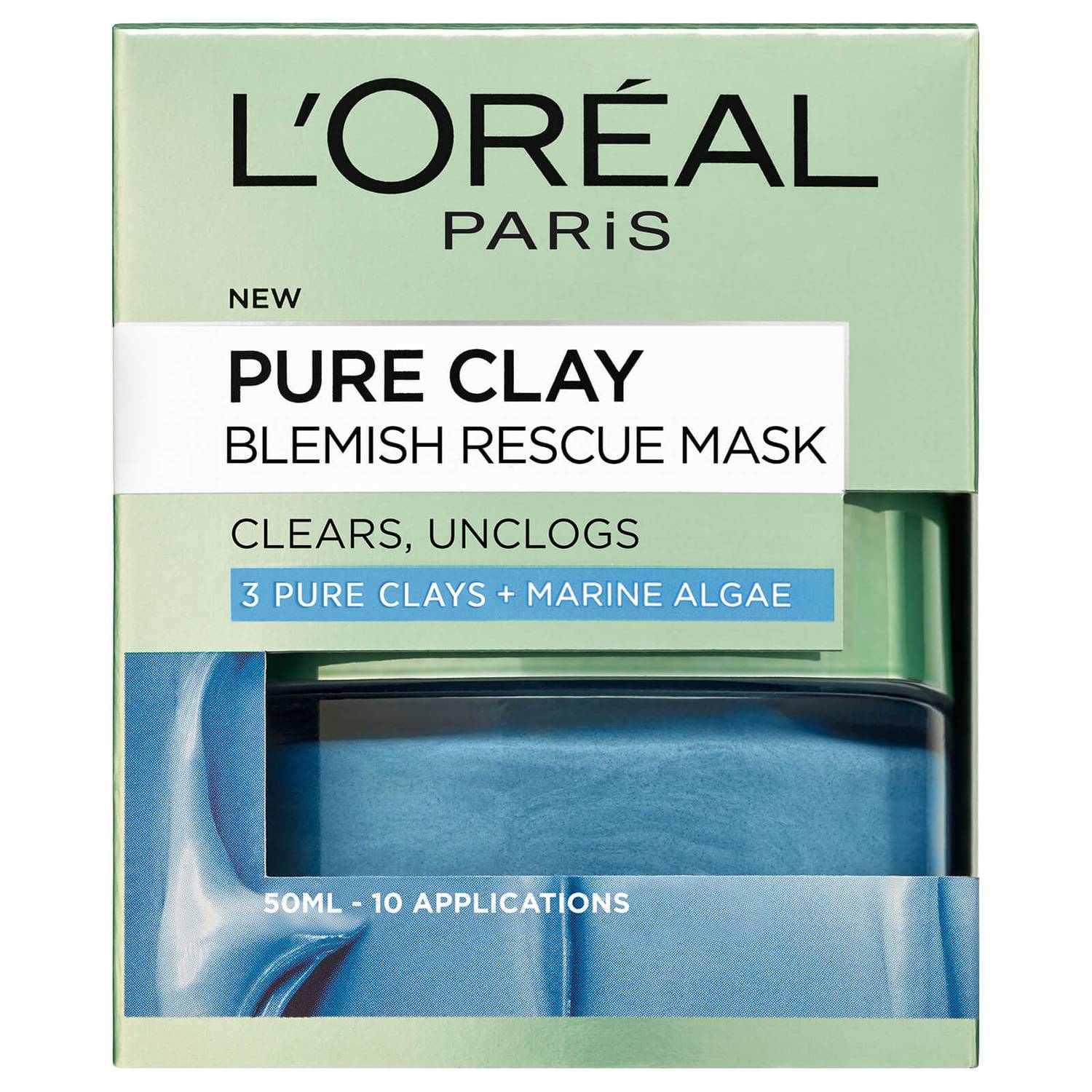 L'Oréal Paris Pure Clay Blemish Rescue Face Mask 50ml