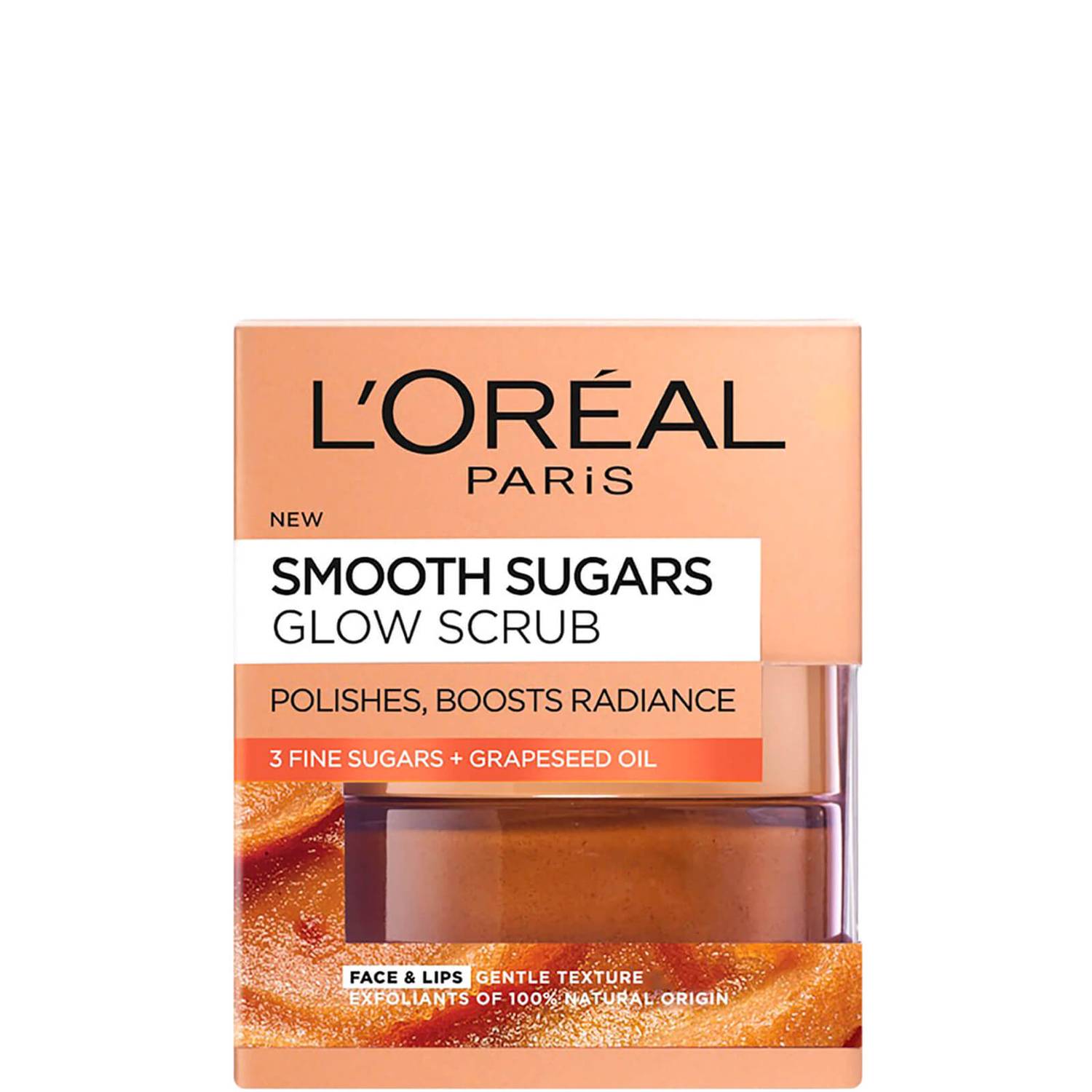 L'Oréal Paris Smooth Sugars Glowing Sugar Scrub 50ml