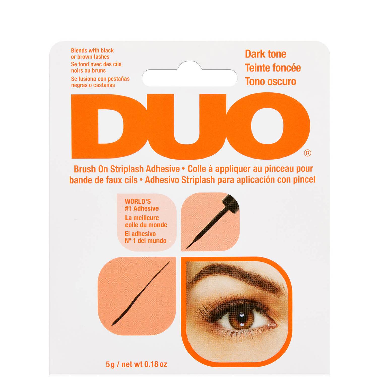 Duo Brush On Striplash Adhesive - Black (5g)