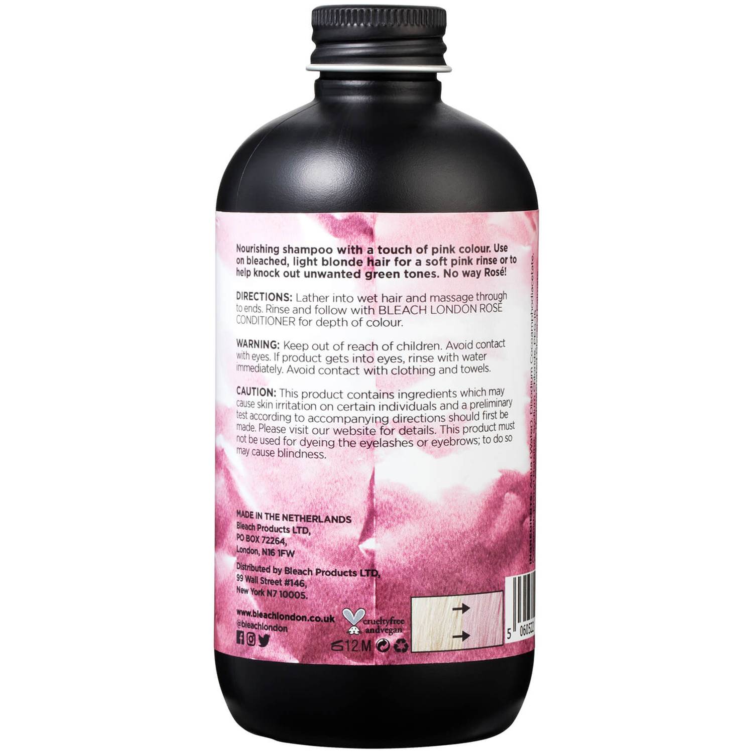 BLEACH LONDON Rose Shampoo 250ml