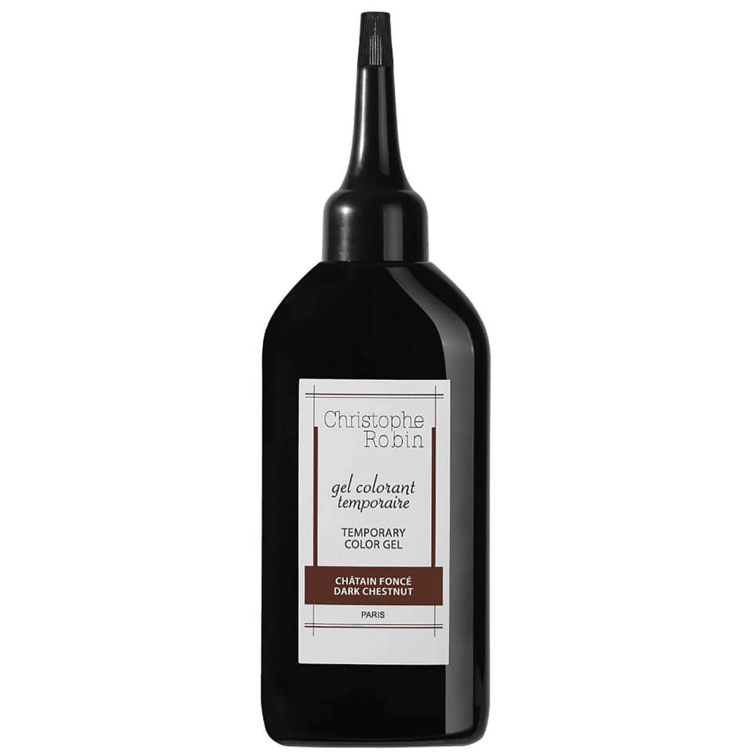 Christophe Robin Temporary Color Gel - Dark Chestnut 100ml